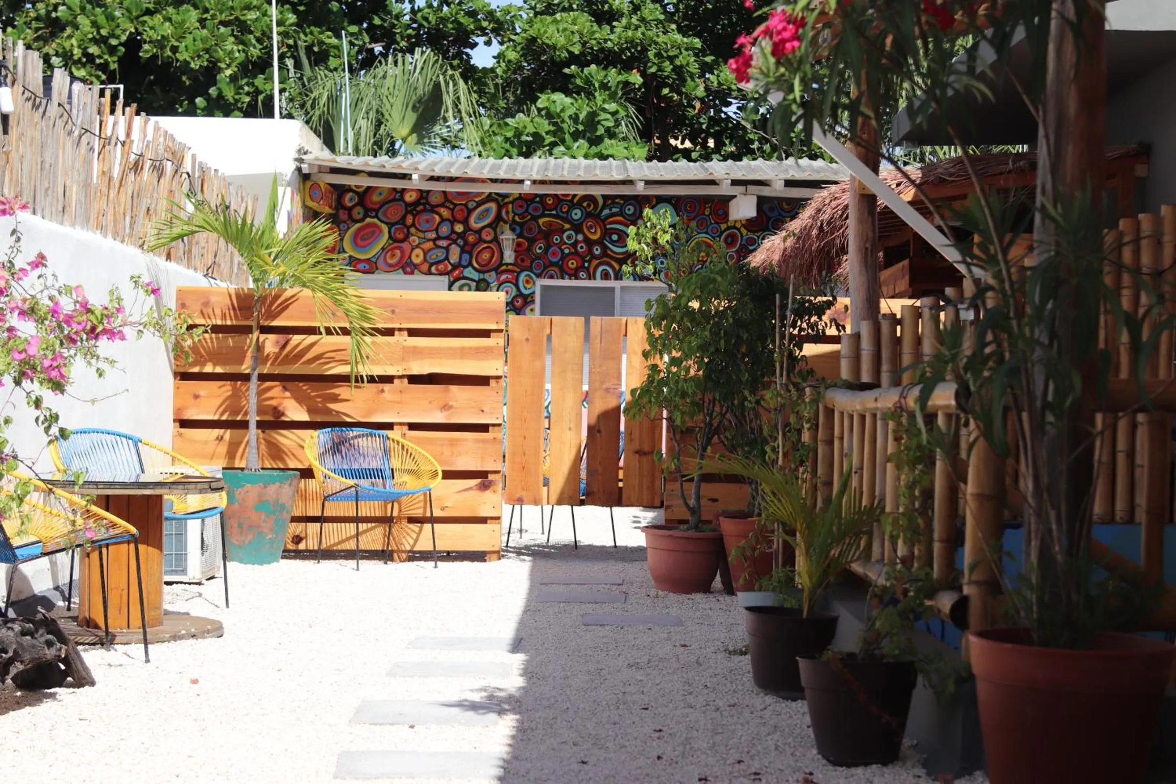 Balcony/Terrace in Wabi Hostel
