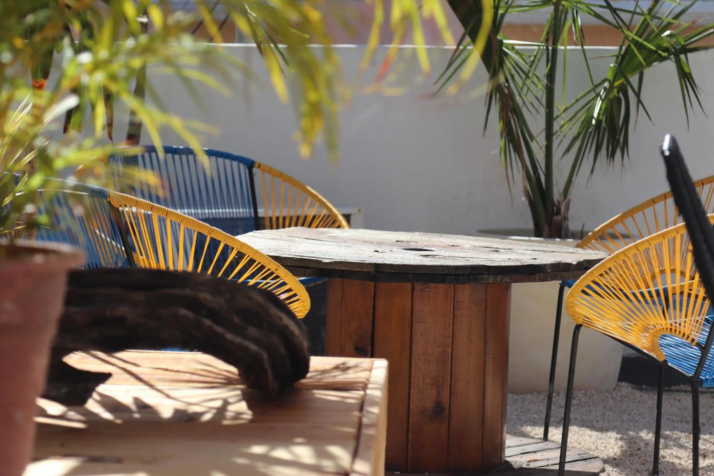 Balcony/Terrace in Wabi Hostel