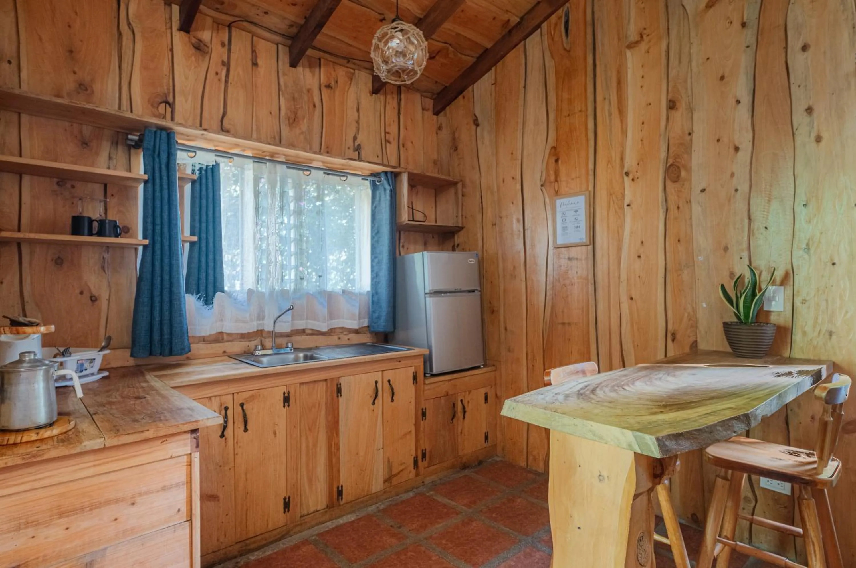 Kitchen or kitchenette in Hotel & Spa Escondite de la Montaña