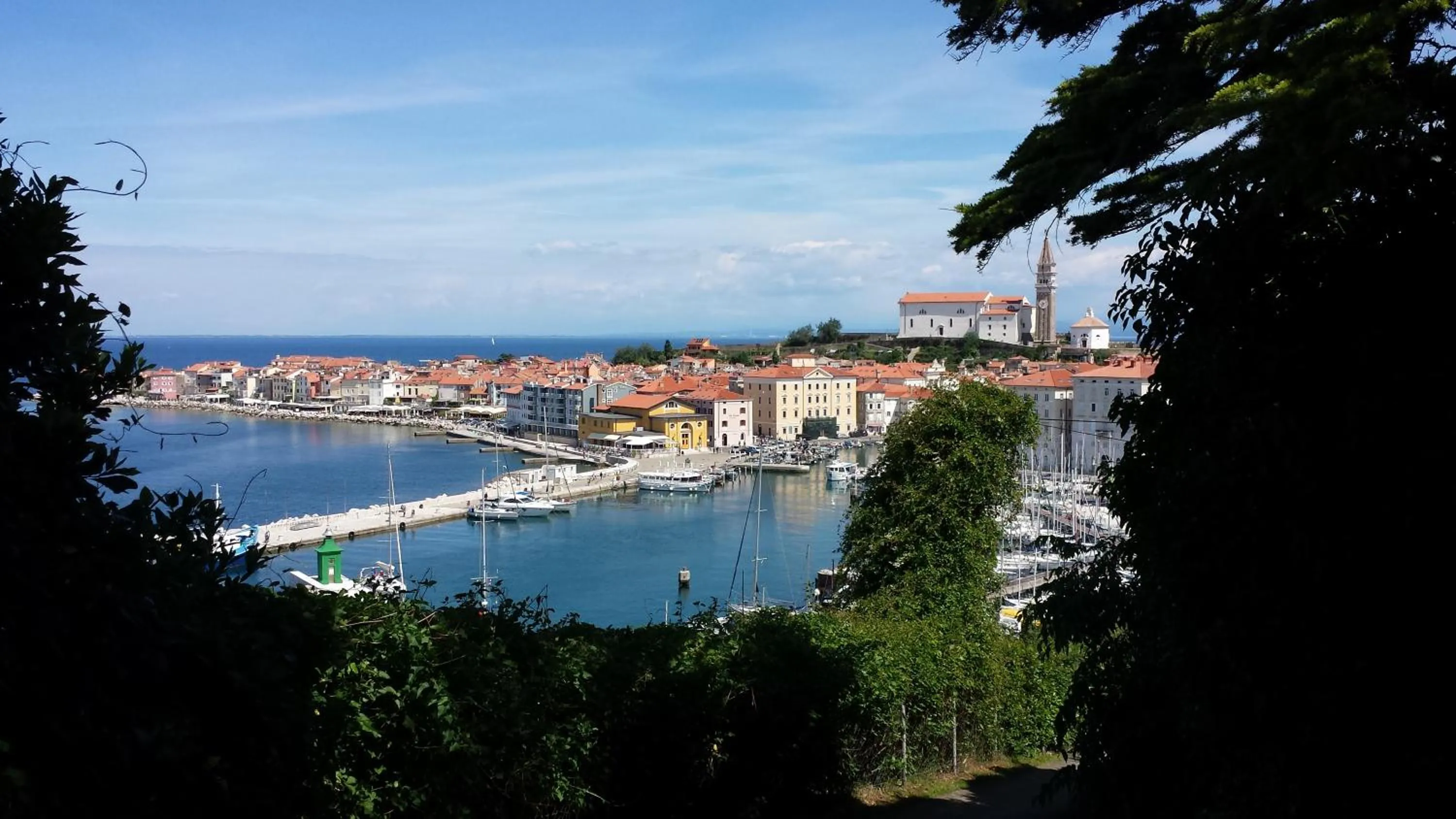 Natural landscape in Piranika