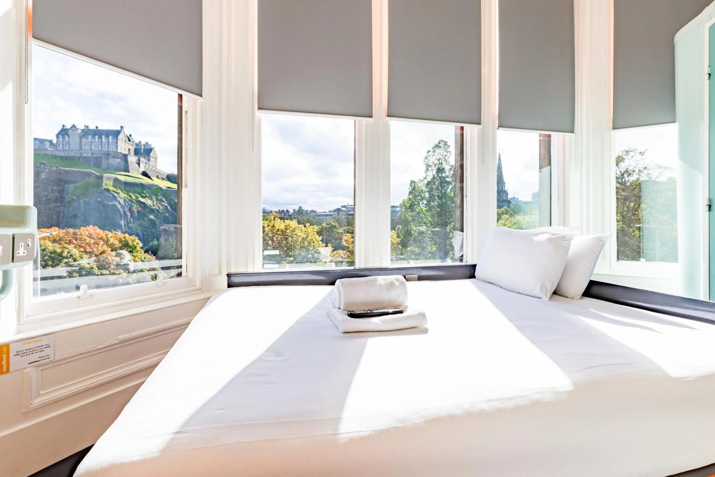 Bed in easyHotel Edinburgh