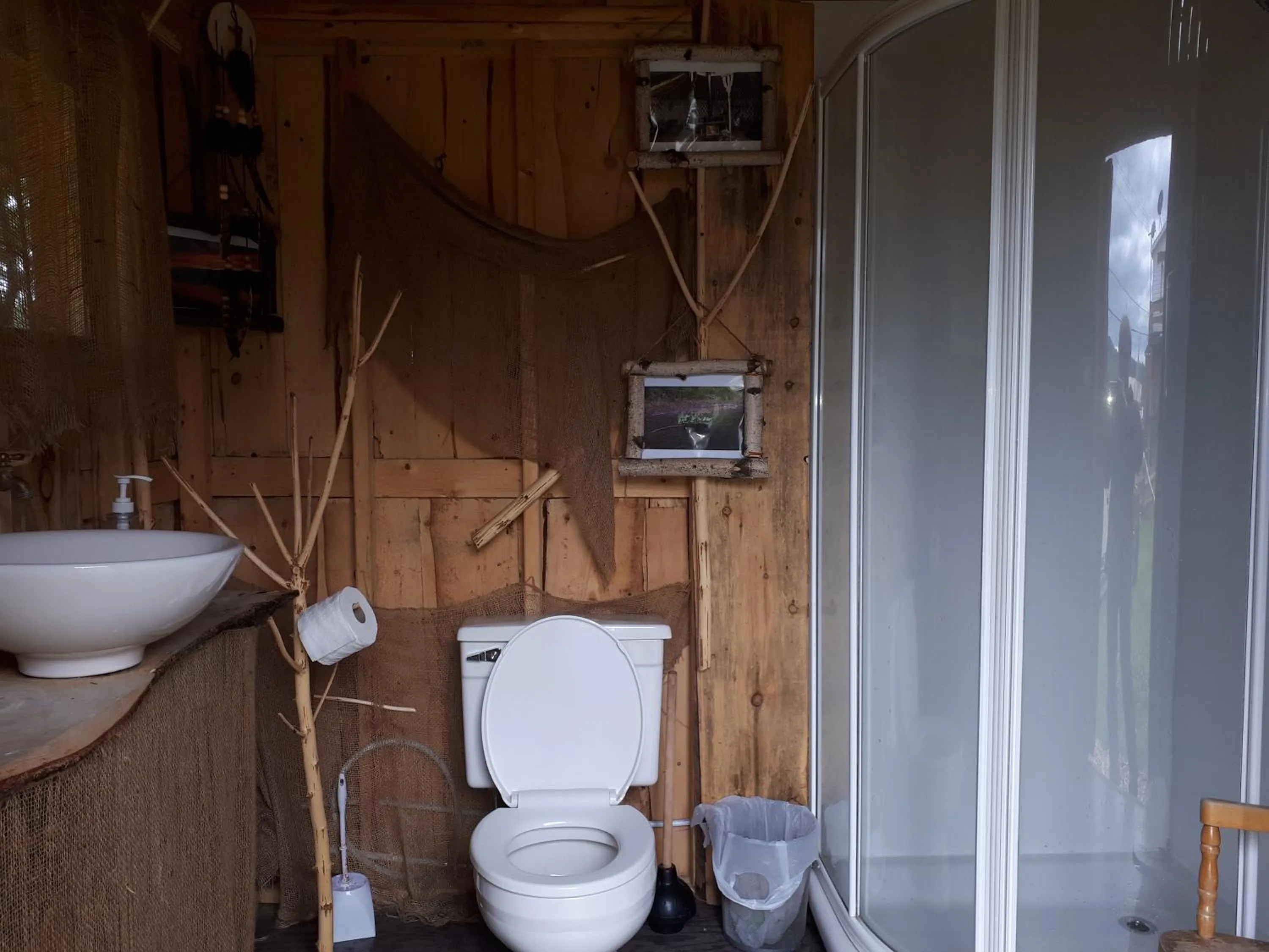 Bathroom in Hébergement de la Montagne St-Roch