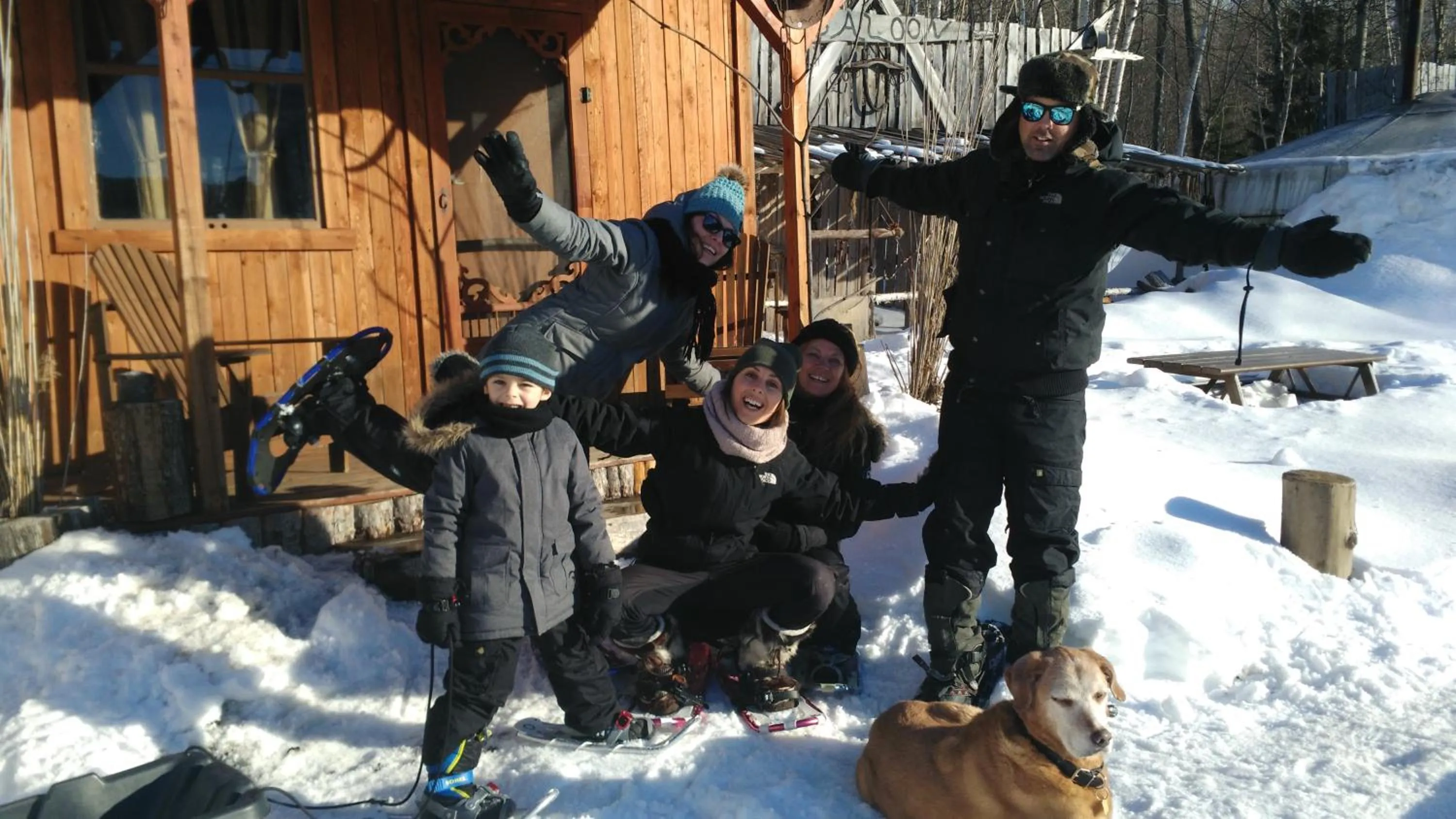 BBQ facilities in Hébergement de la Montagne St-Roch