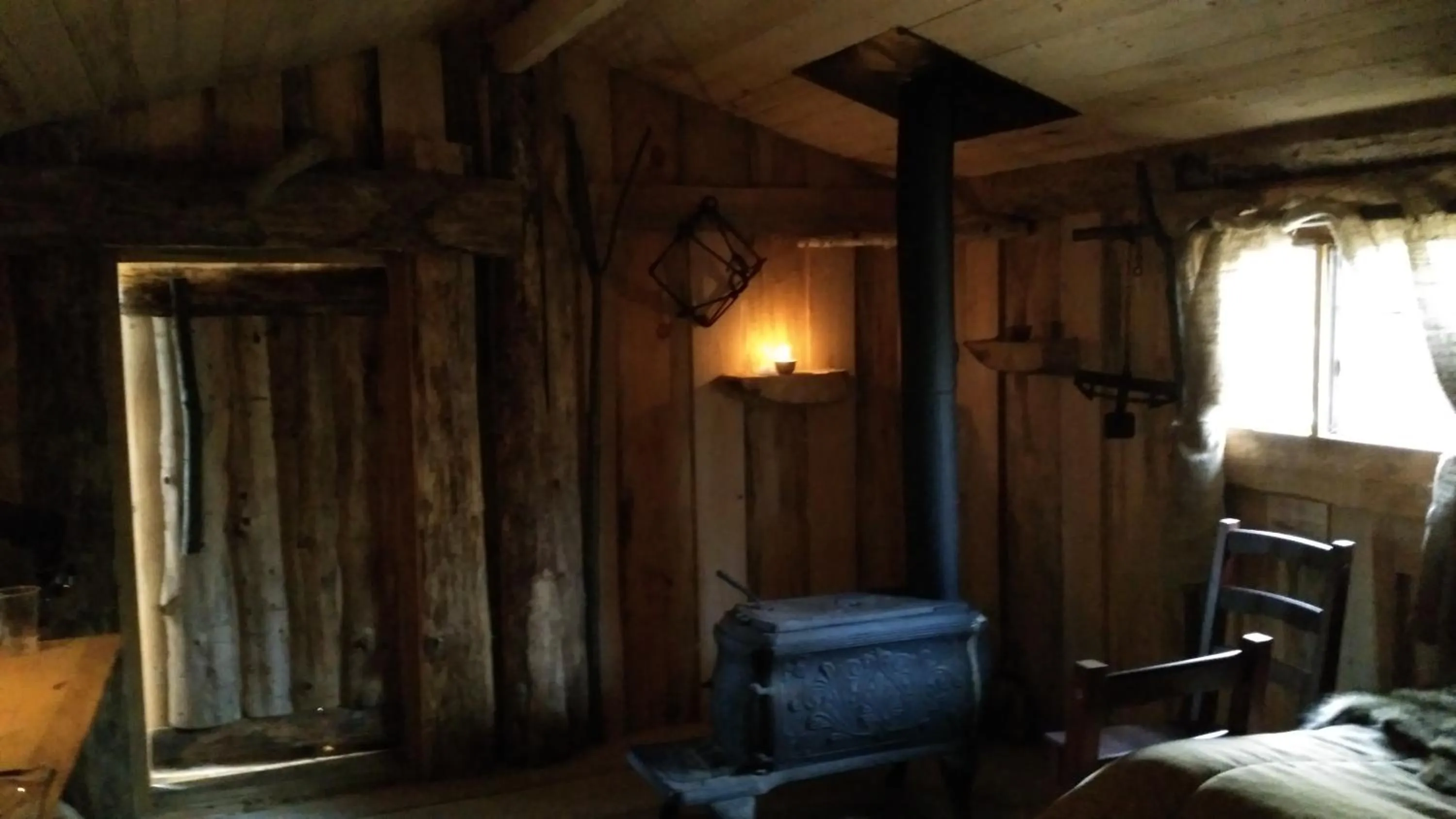 BBQ facilities in Hébergement de la Montagne St-Roch