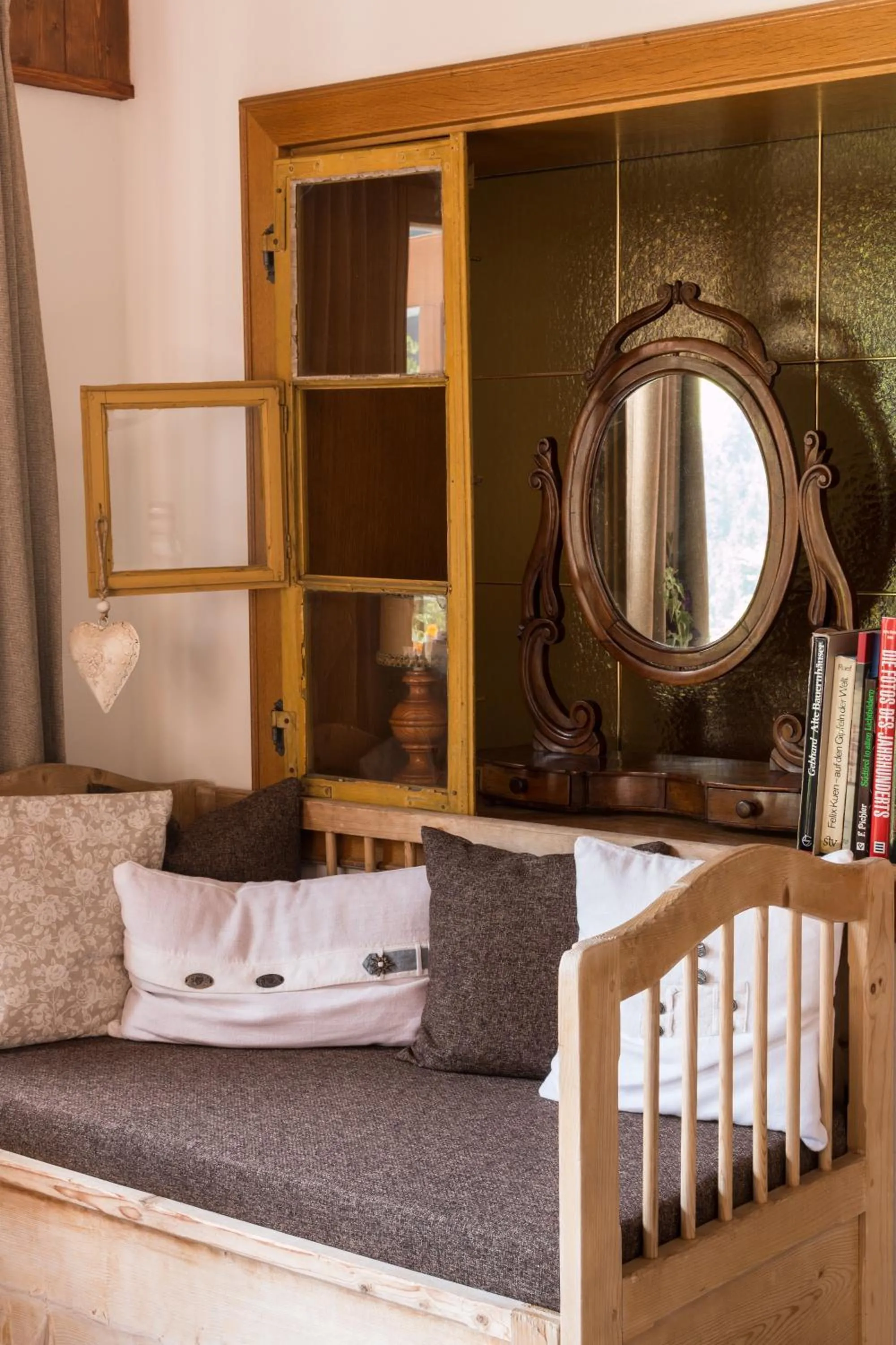 Lobby or reception, Bed in Villa Alba