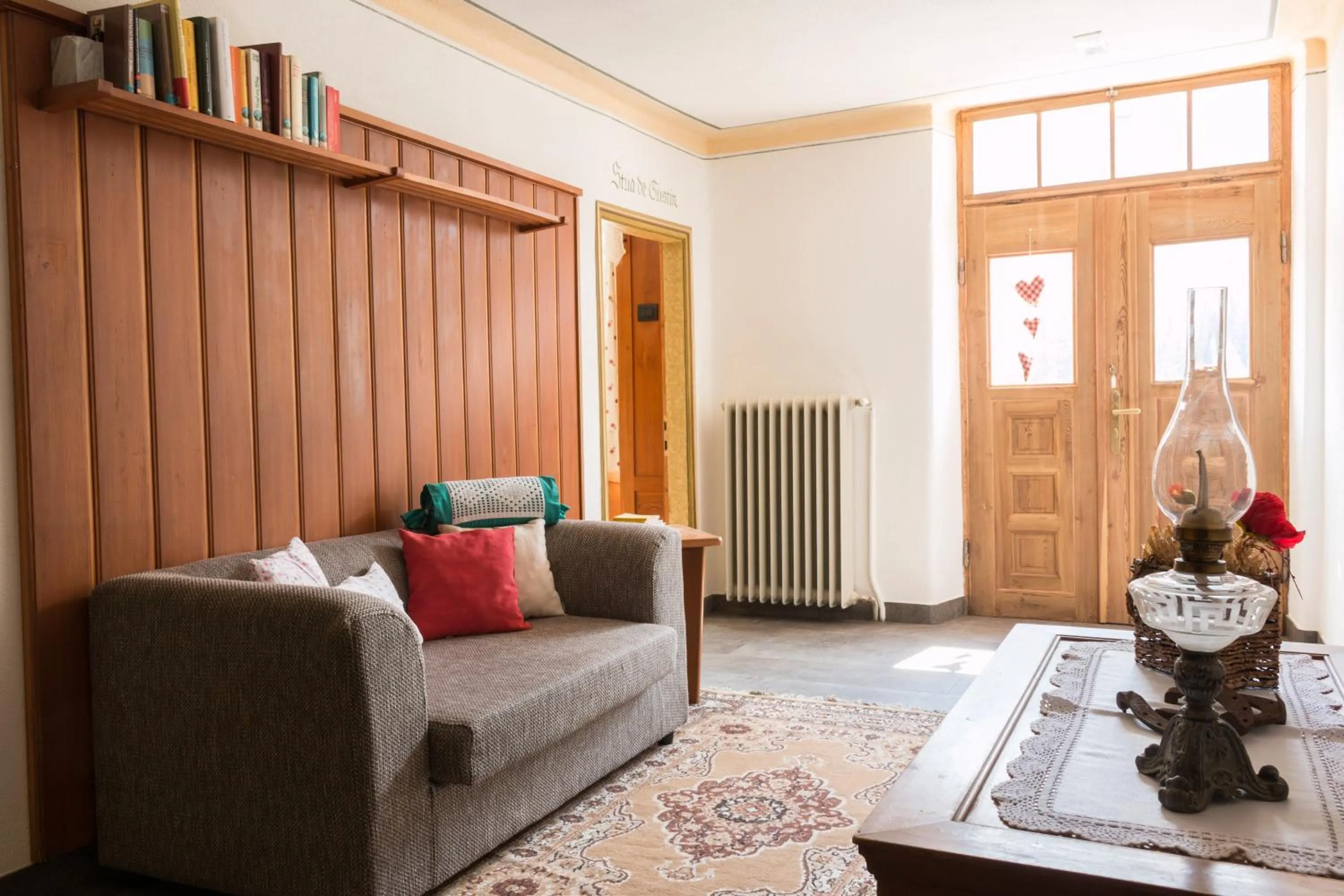 Communal lounge/ TV room in Villa Alba