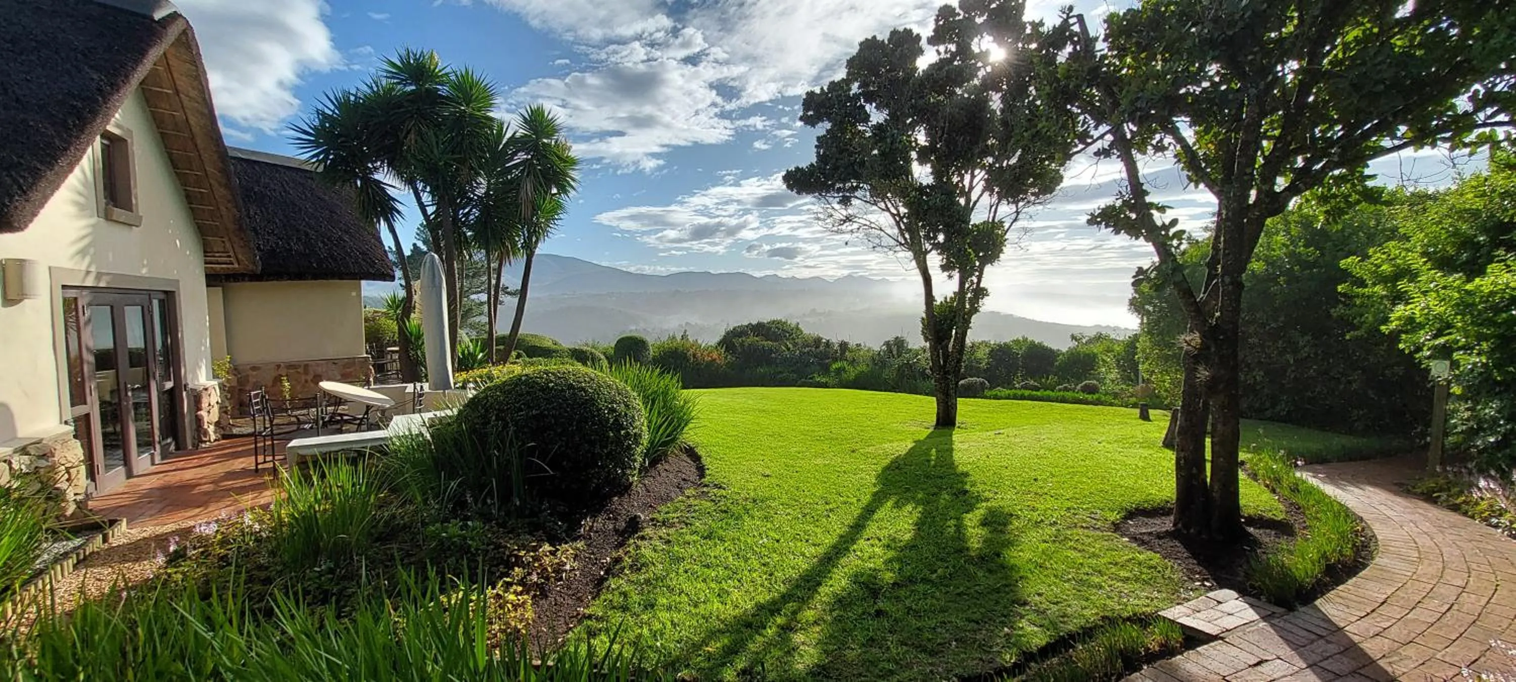 Garden view in Paradise Cove