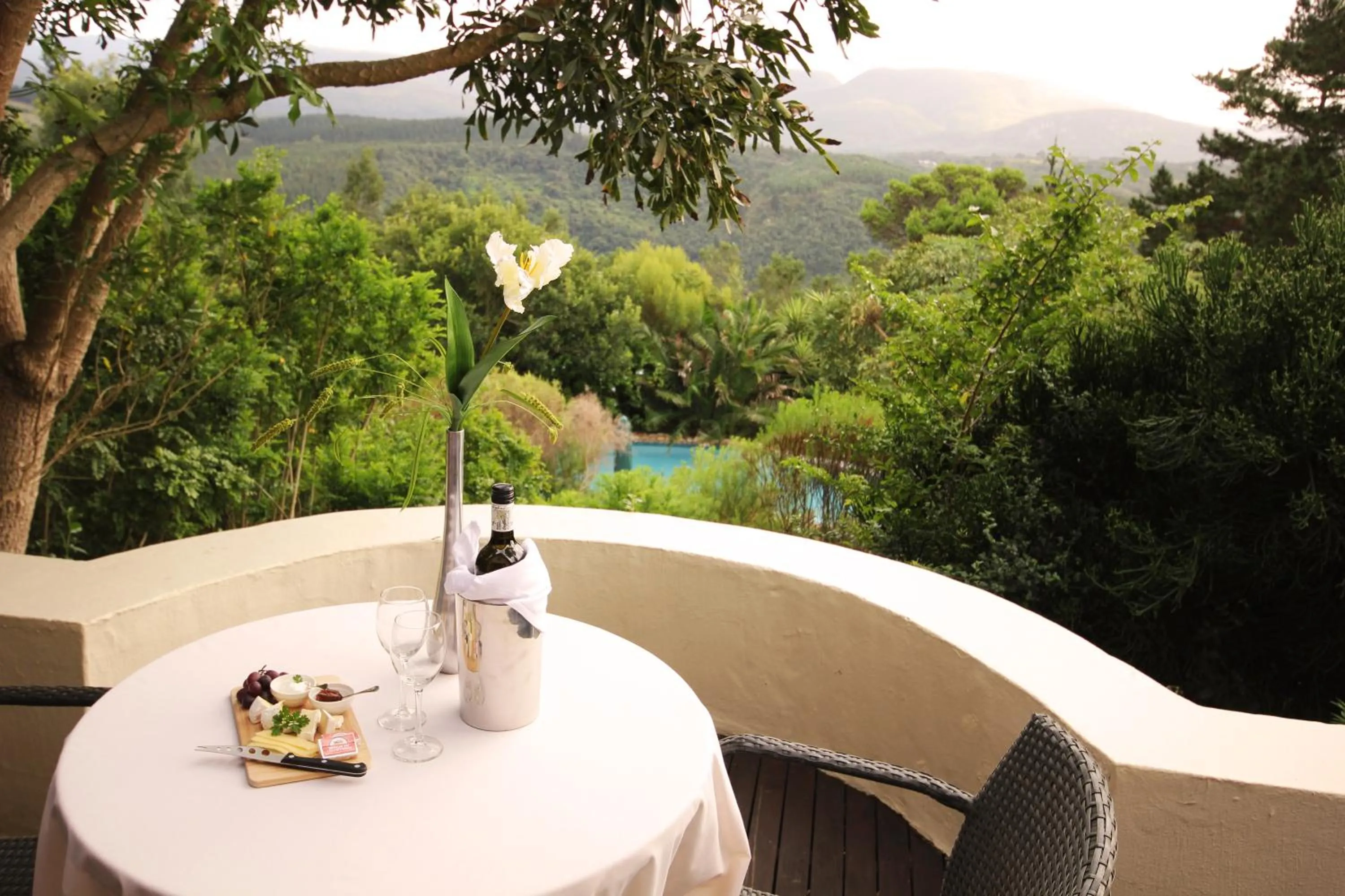 Patio in Paradise Cove