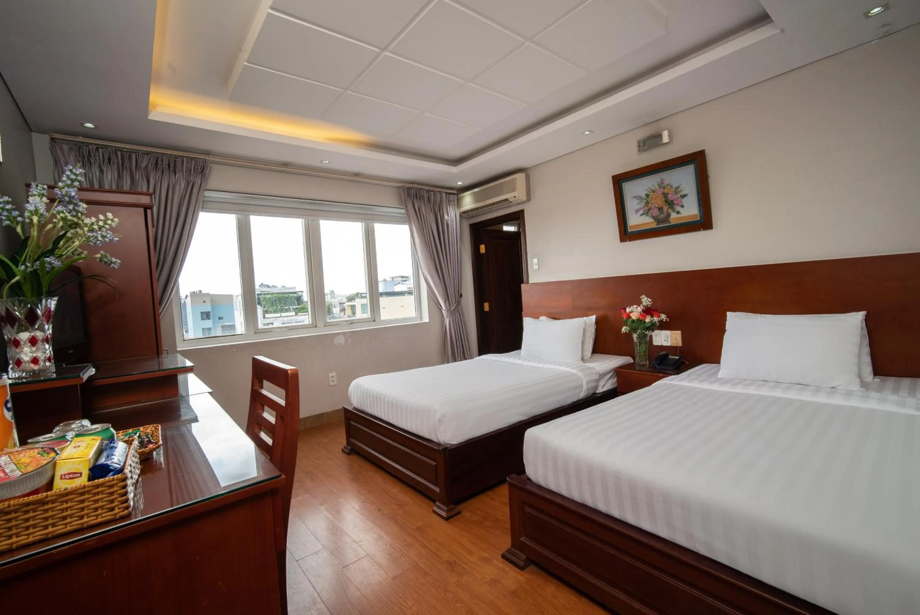 Bedroom, Bed in Van Ha Hotel Etown - Nhà Ga T3 Sân Bay TSN