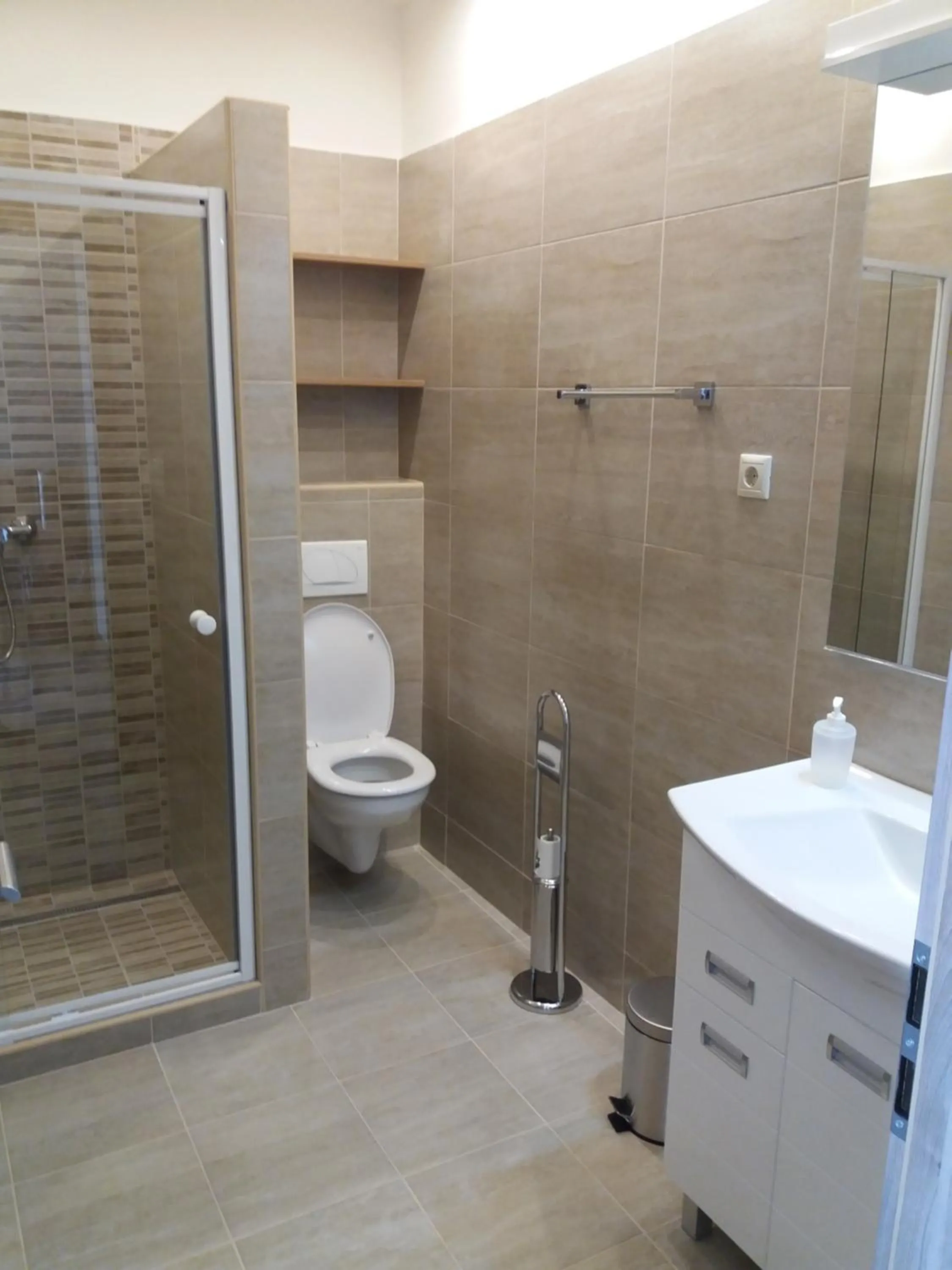 Shower in Ditta Panzio