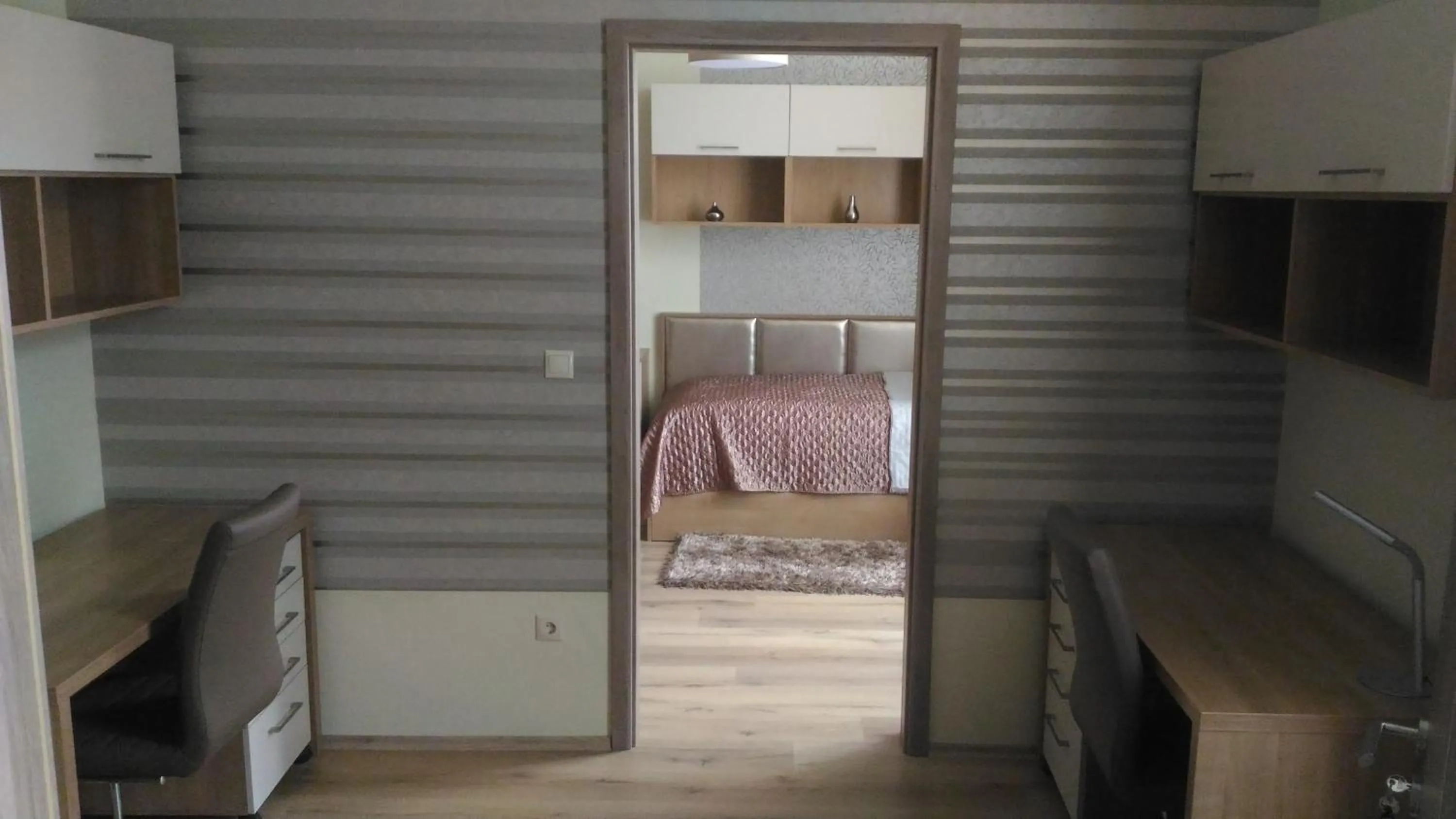 Seating area, Bed in Ditta Panzio