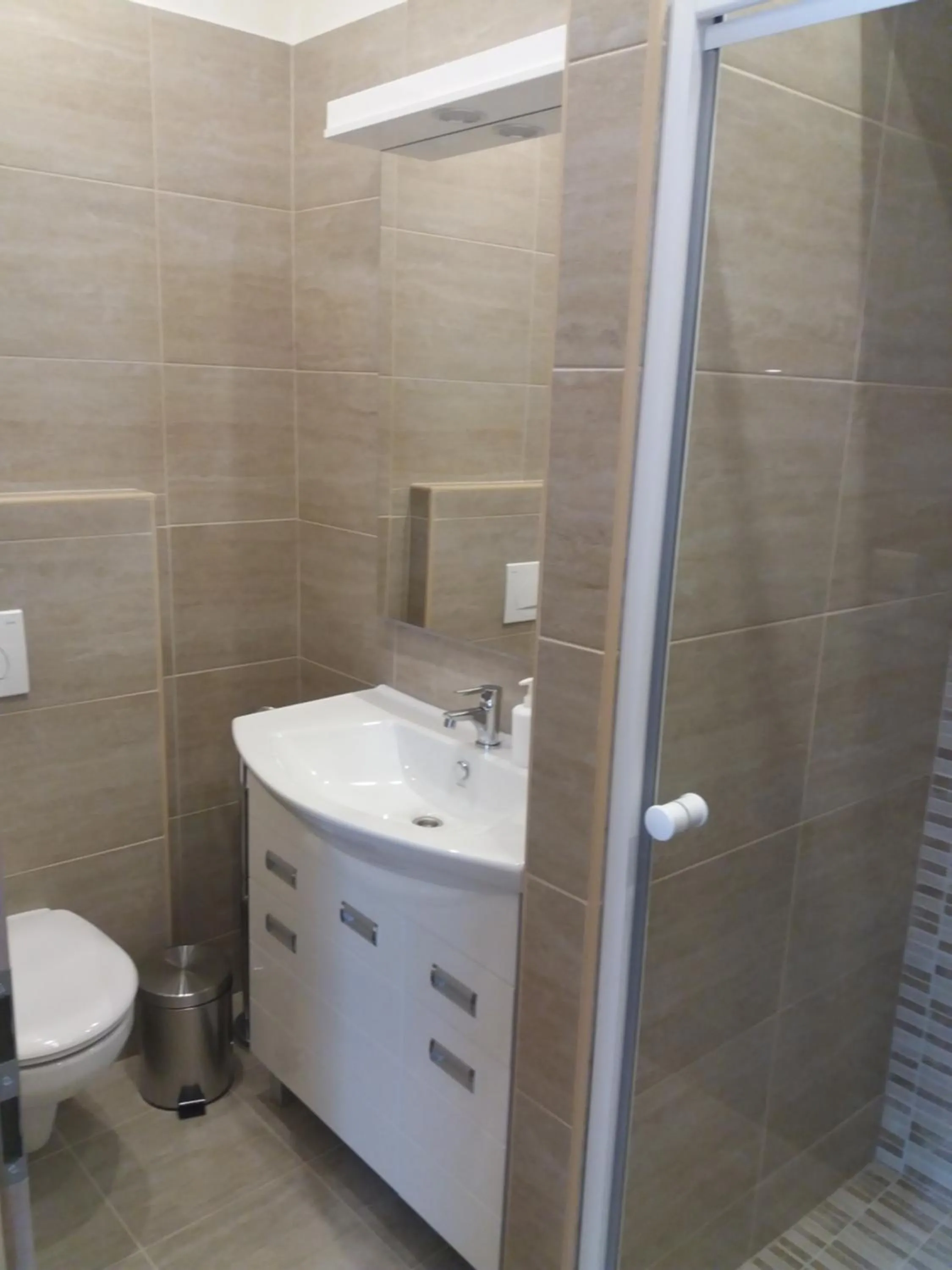 Shower in Ditta Panzio