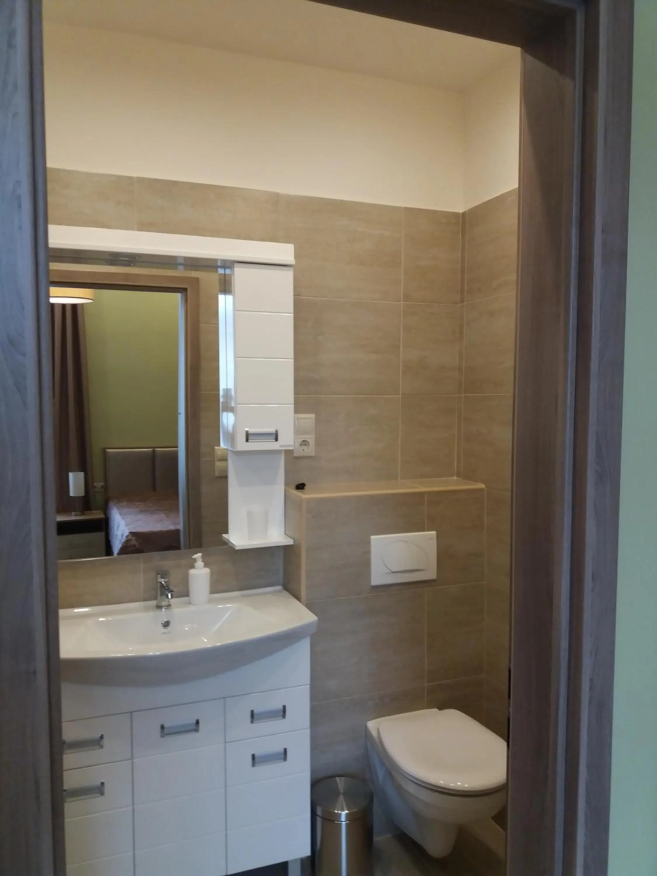 Shower in Ditta Panzio