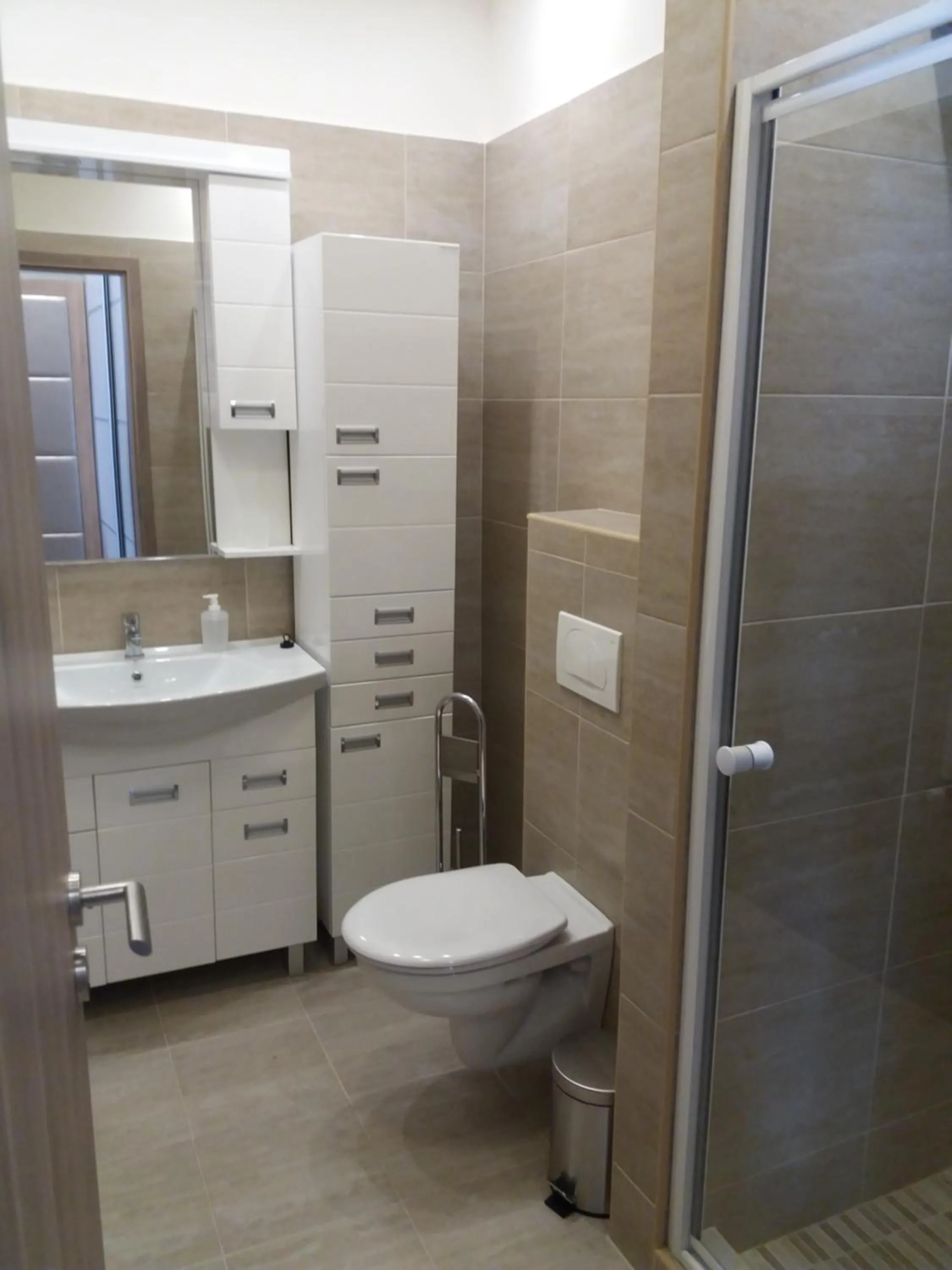 Shower in Ditta Panzio
