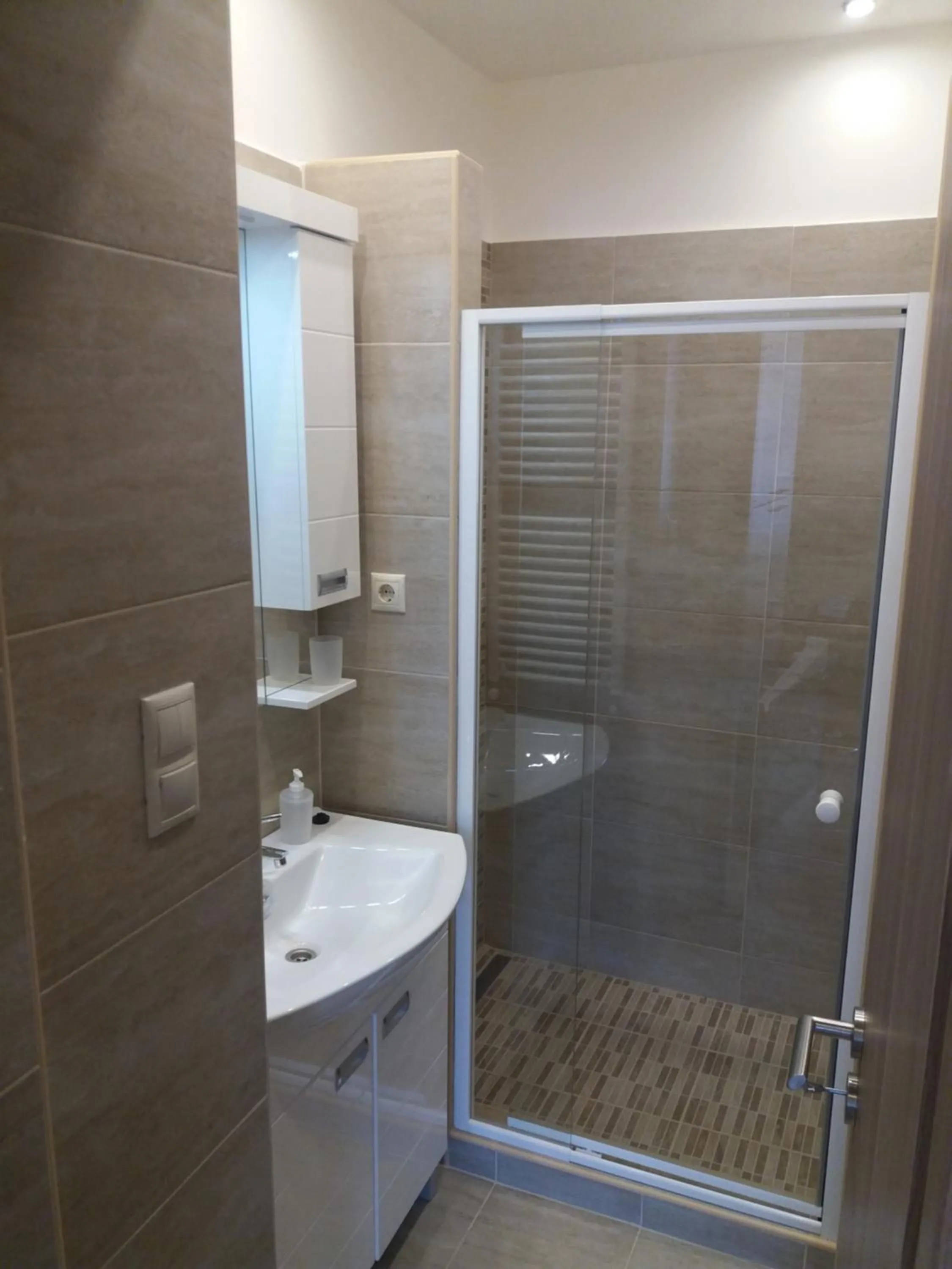 Shower in Ditta Panzio