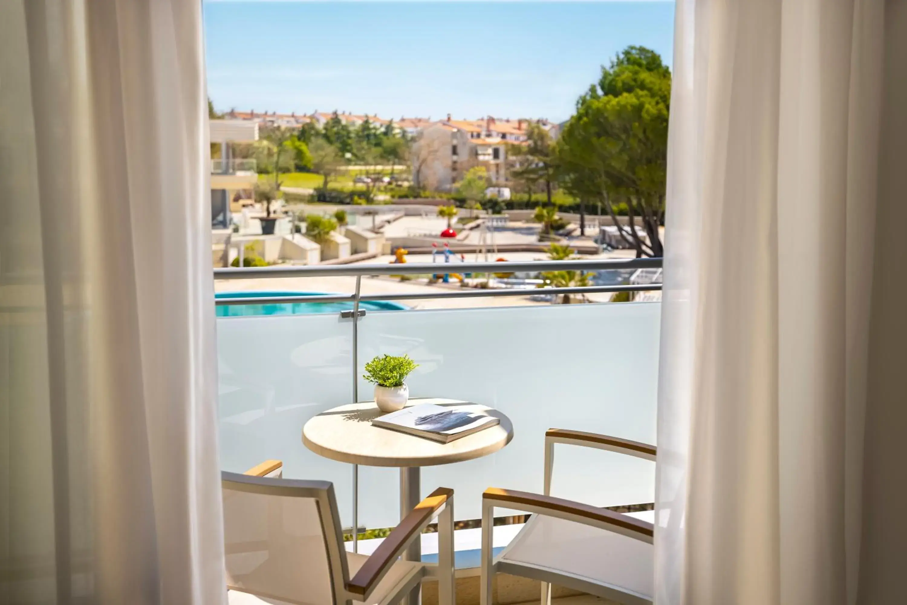 Bedroom in Valamar Parentino Hotel Bedroom in Valamar Parentino Hotel