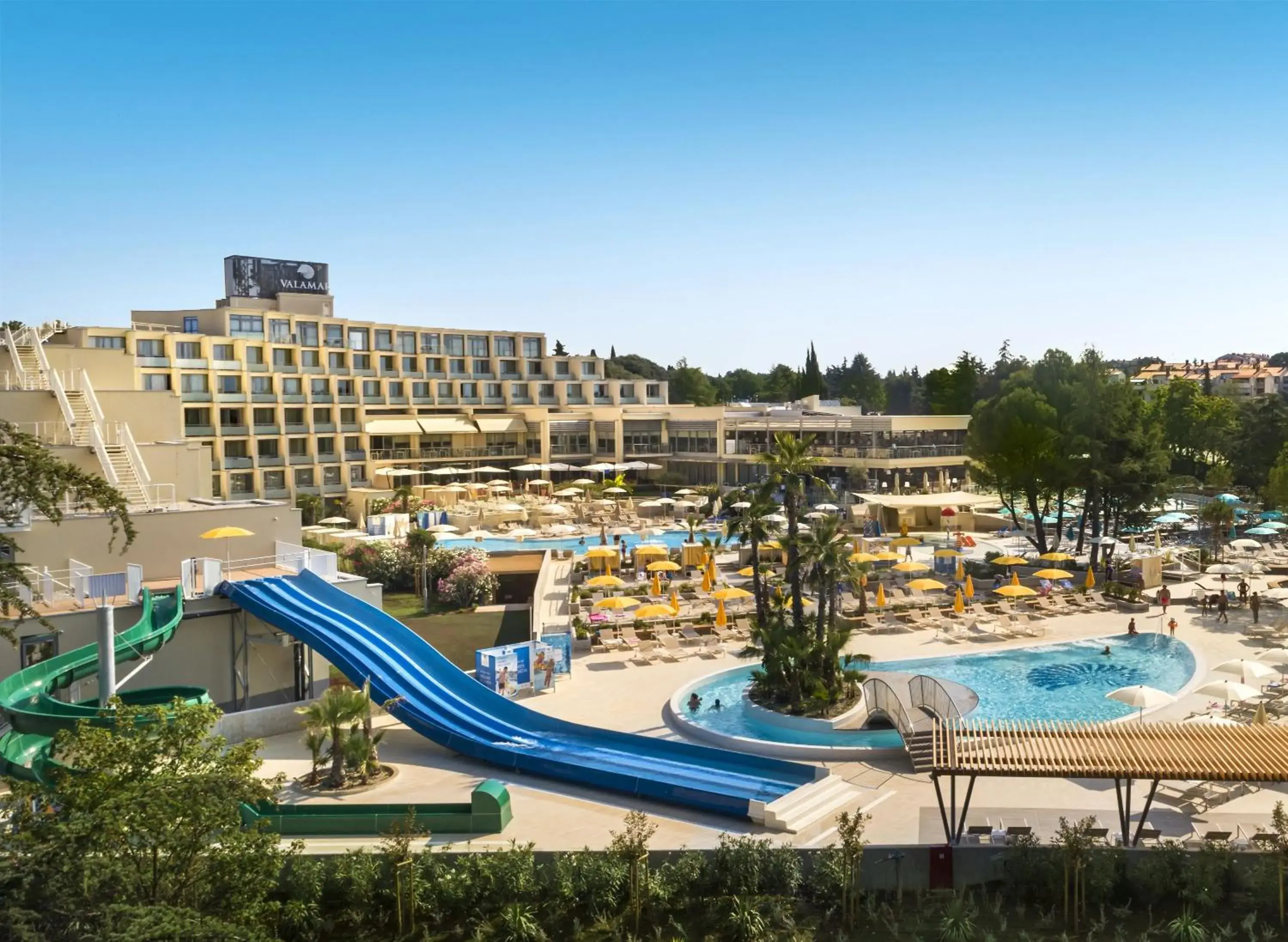 Property building in Valamar Parentino Hotel Property building in Valamar Parentino Hotel