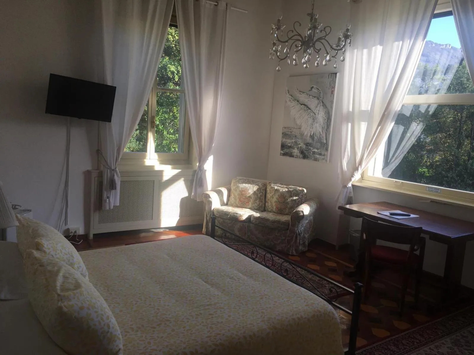 Bed in Villa del Cigno