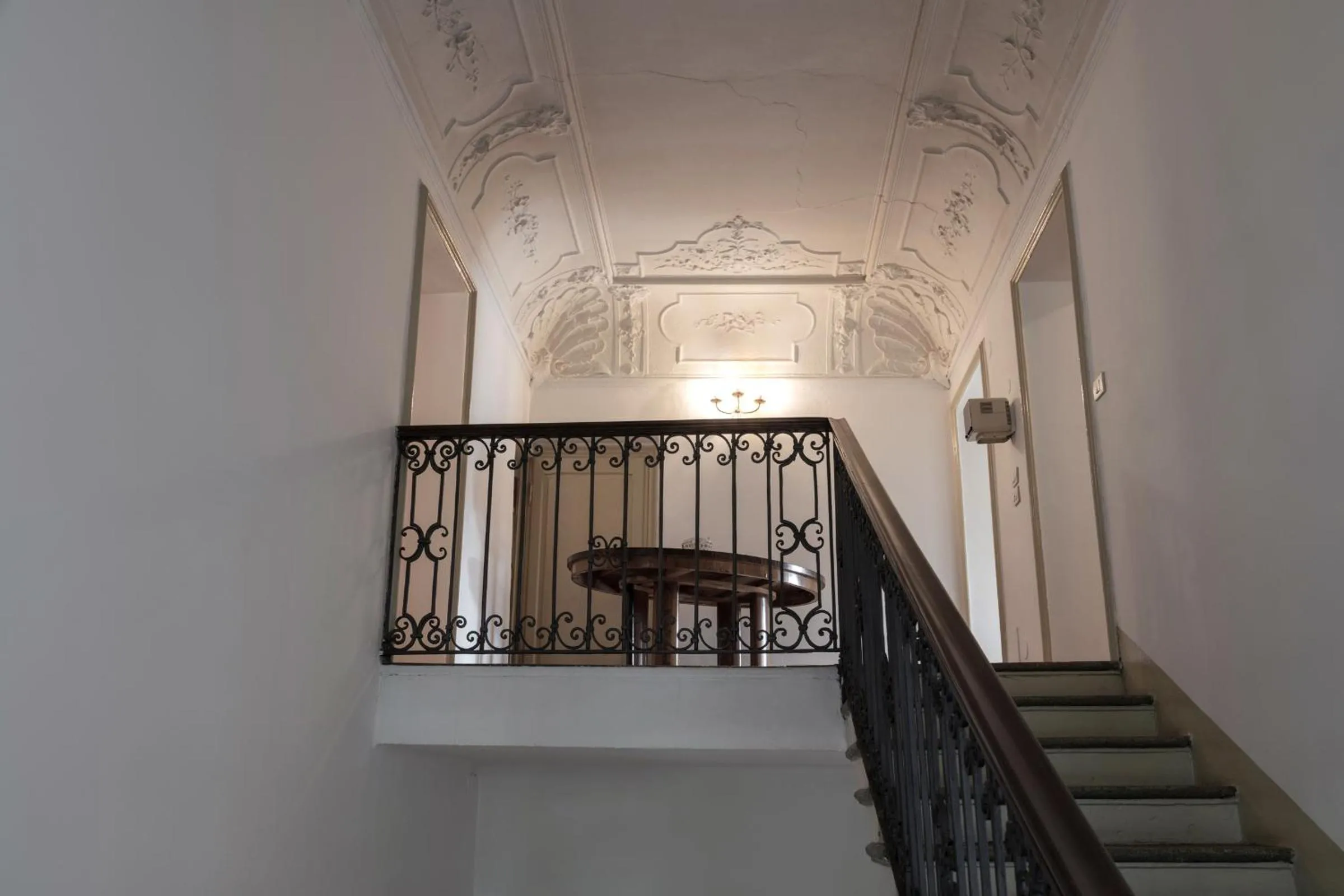 Decorative detail in Villa del Cigno