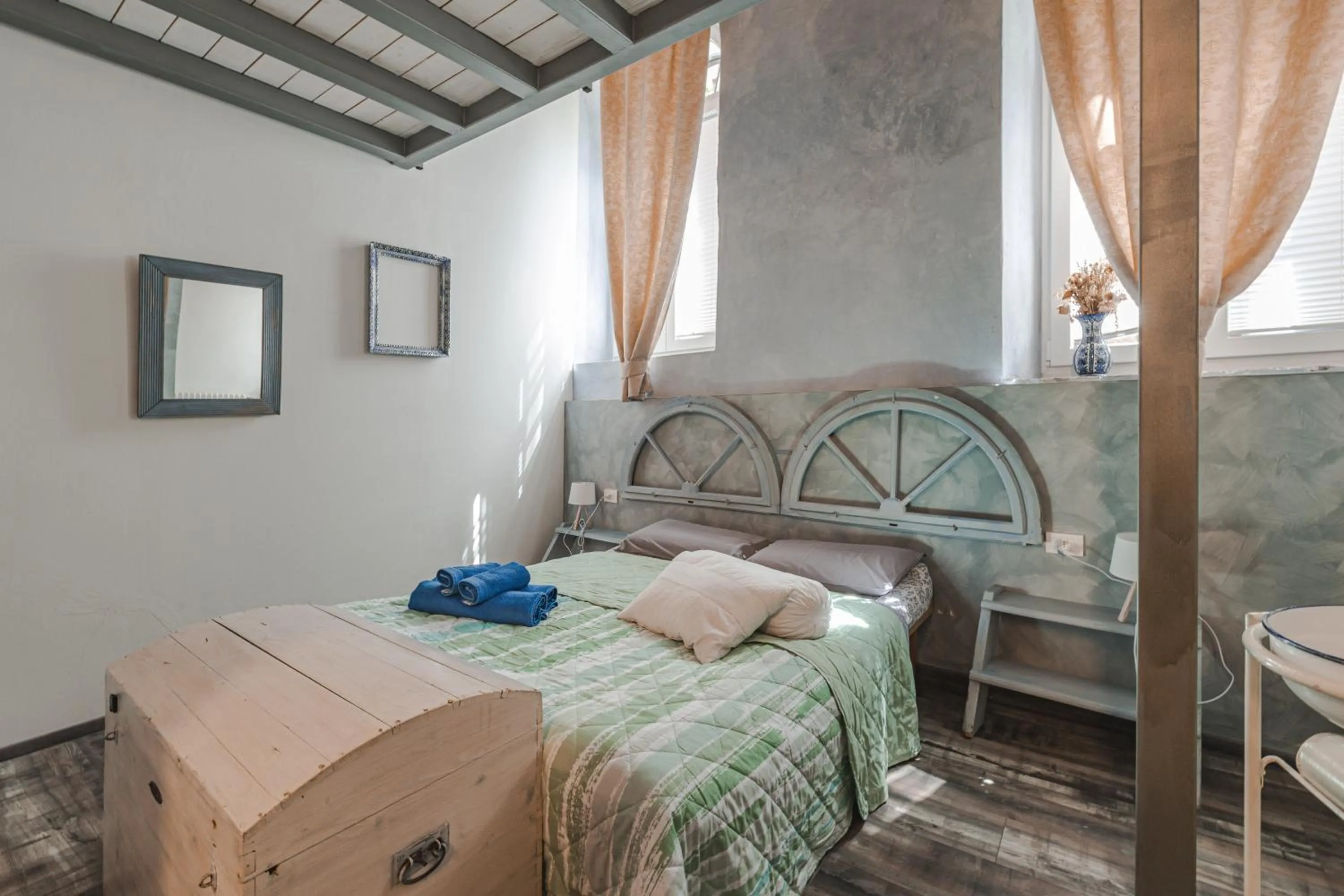 Bedroom, Bed in Trieste Art Loft