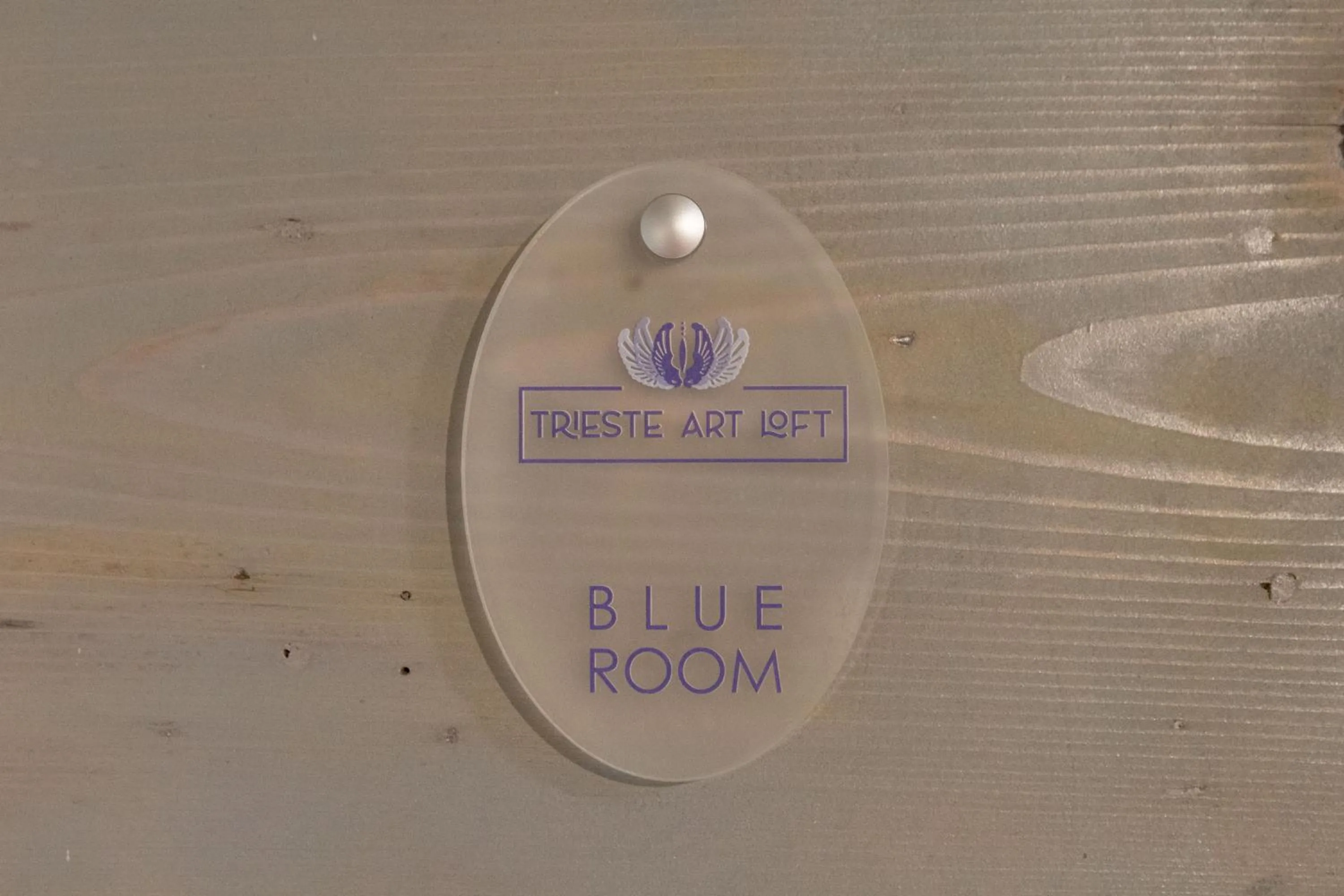 Text overlay in Trieste Art Loft