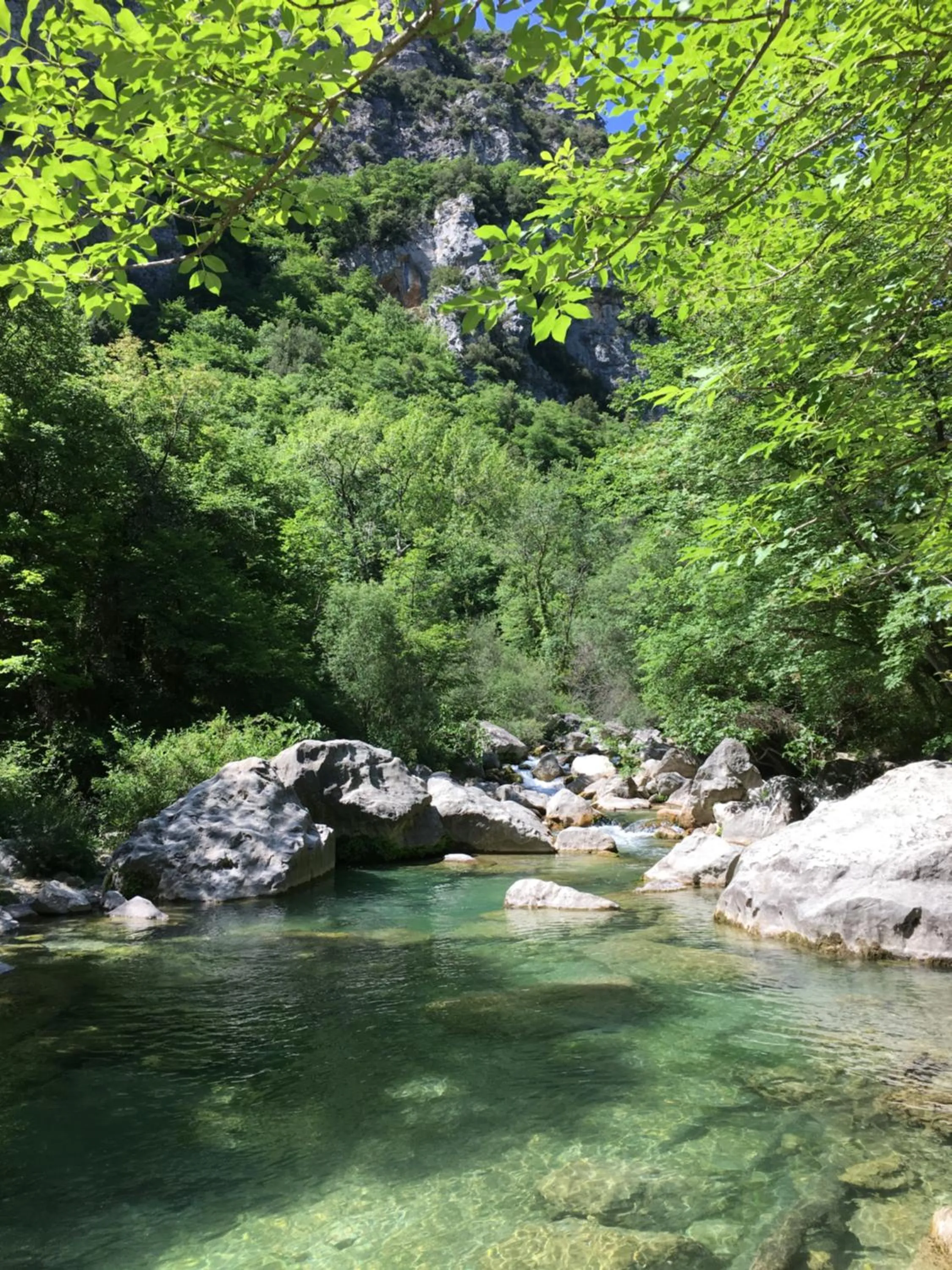 Natural landscape in L´Escale du Ciel