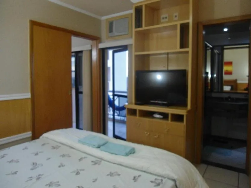 Photo of the whole room, Bed in Flat Apart-Hotel em Goiânia