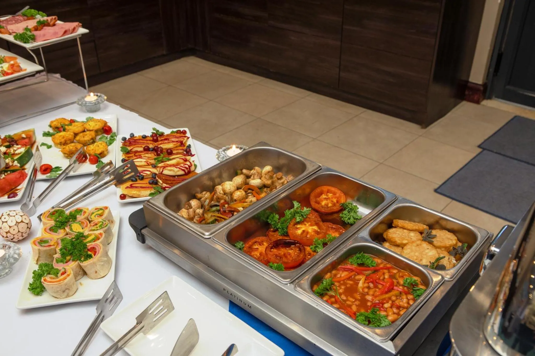 Food in Flamingo Villas Boutique Hotel