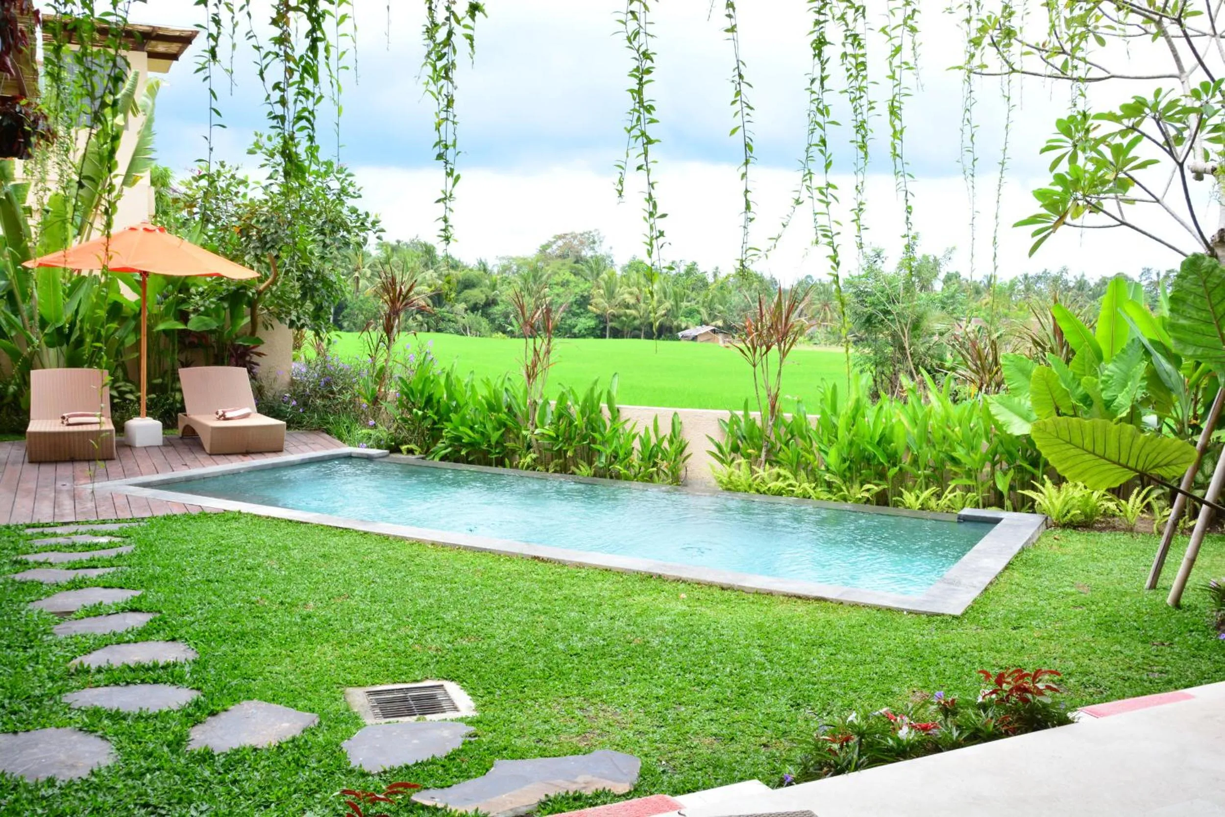 Swimming pool in Satori Villas Bali