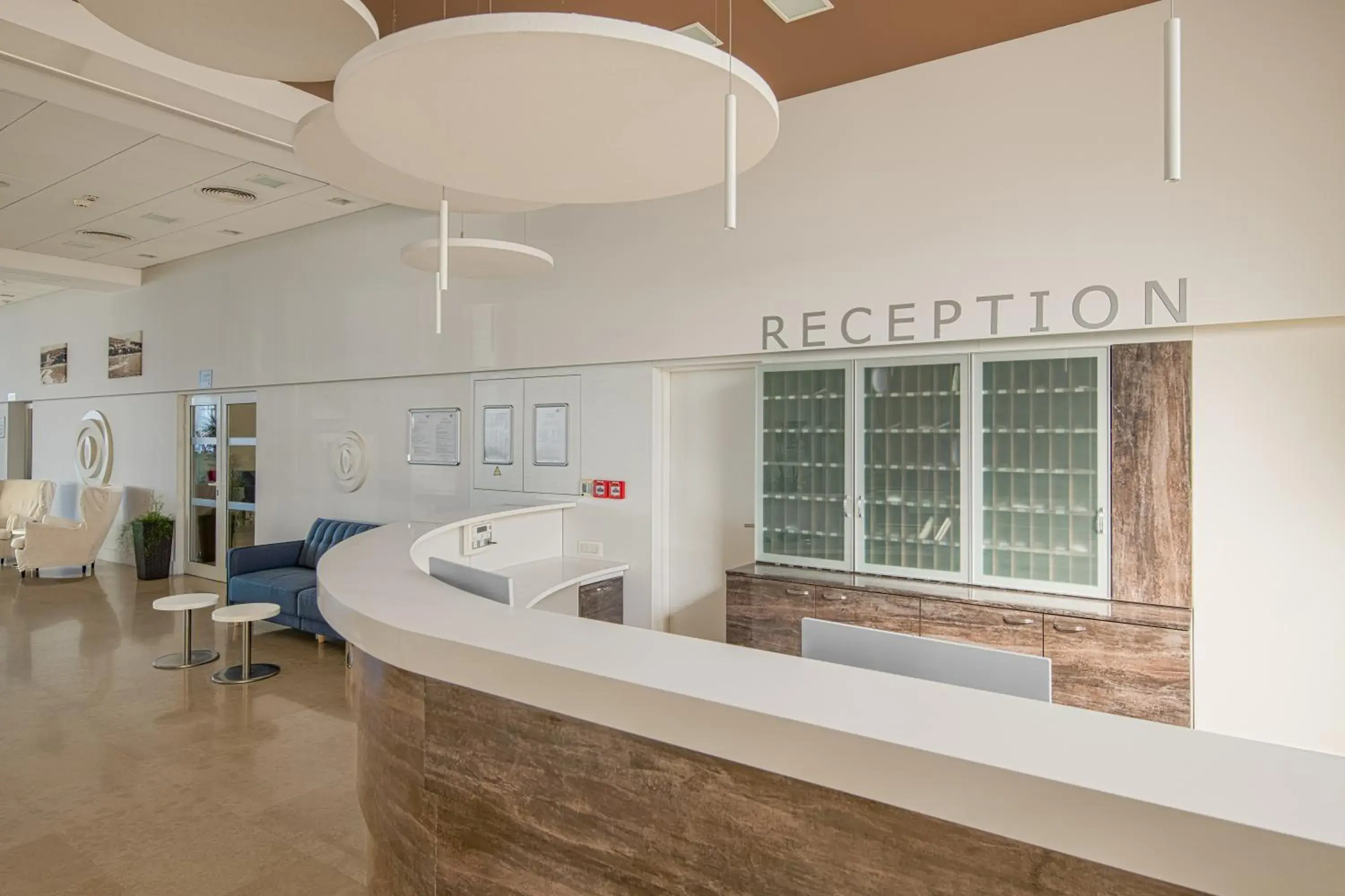 Lobby or reception in Hotel Omorika Lobby or reception in Hotel Omorika