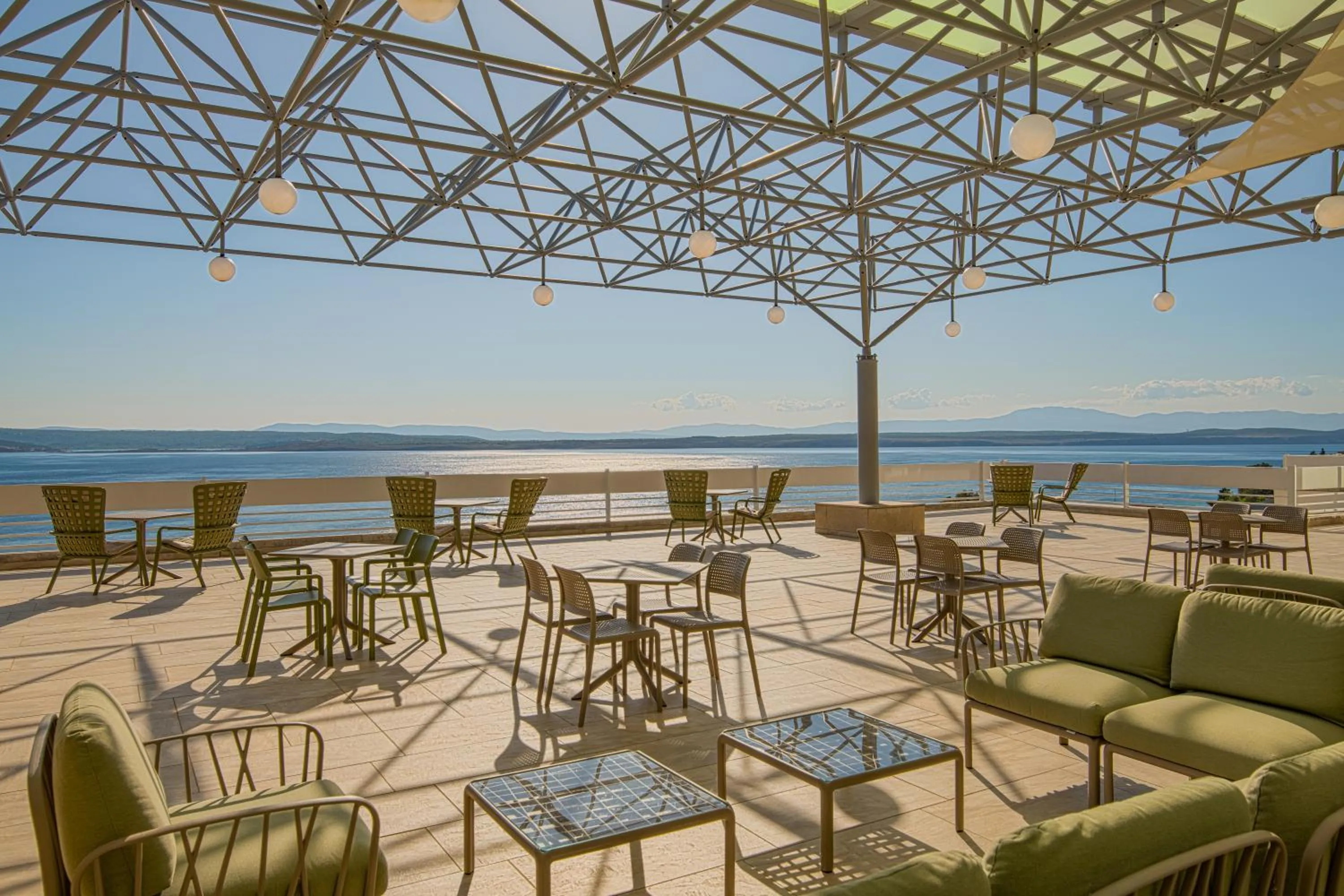 Balcony/Terrace in Hotel Omorika