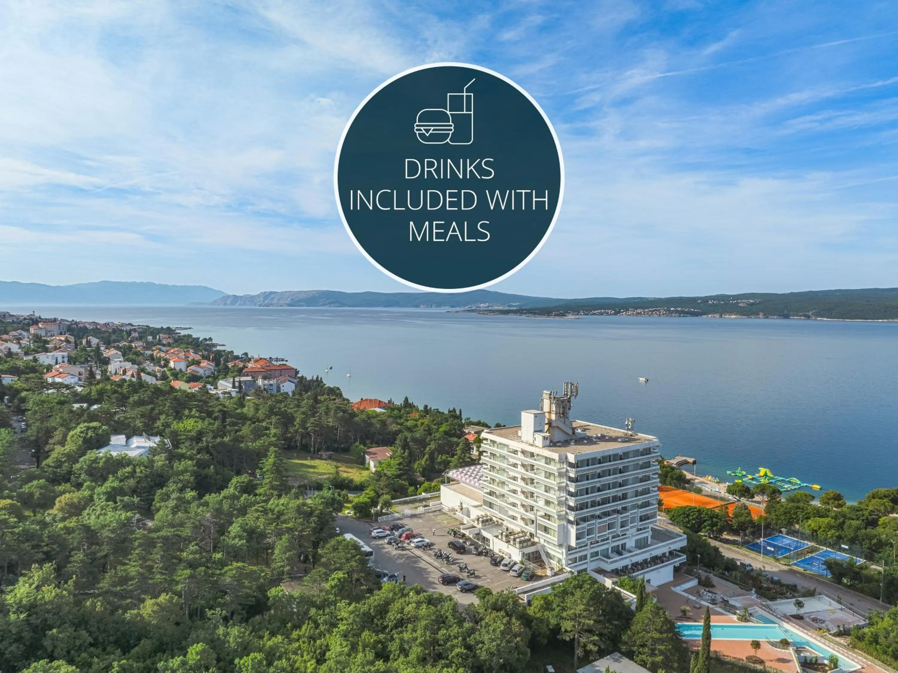 Property building in Hotel Omorika