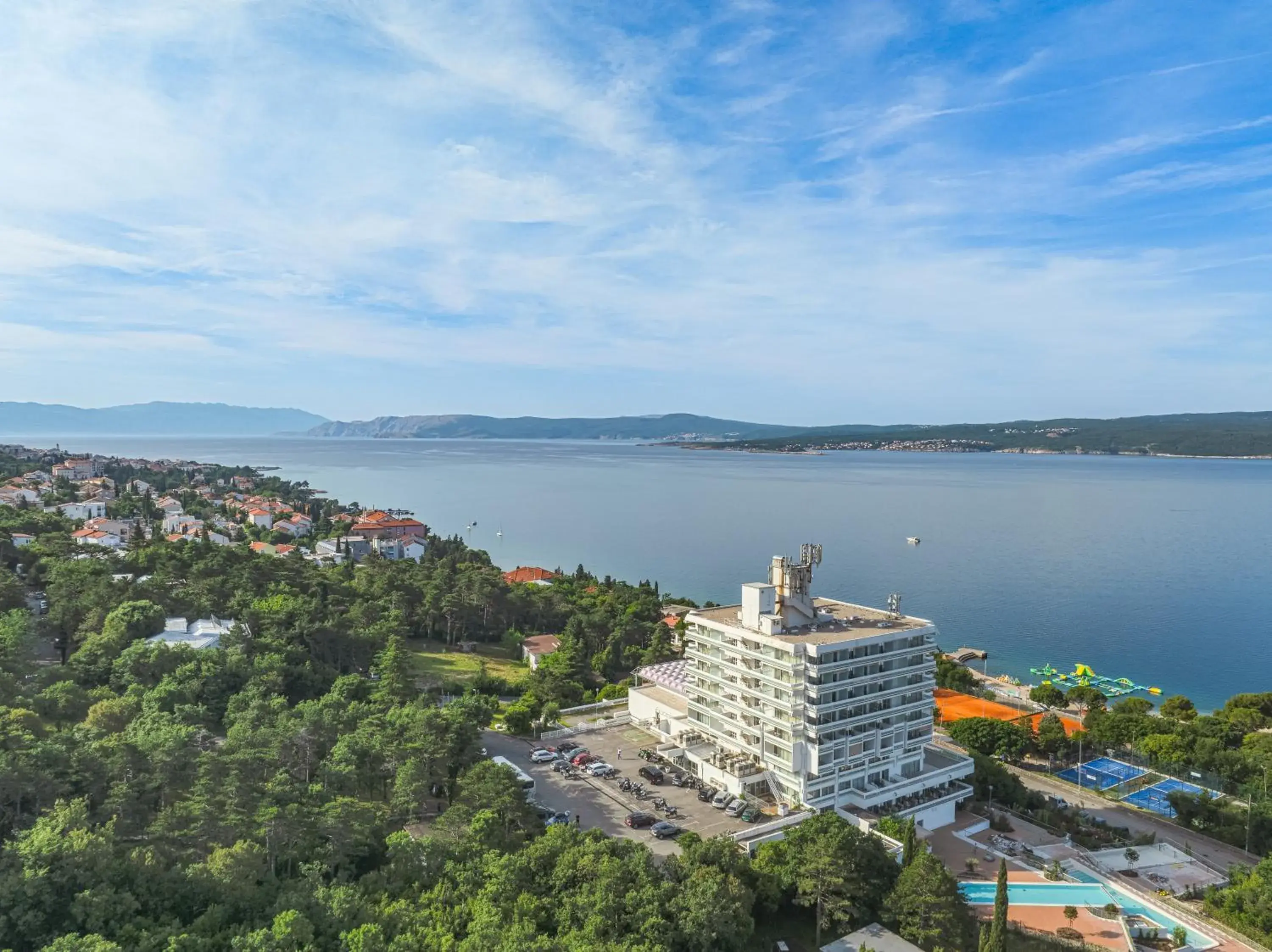 Property building in Hotel Omorika Property building in Hotel Omorika