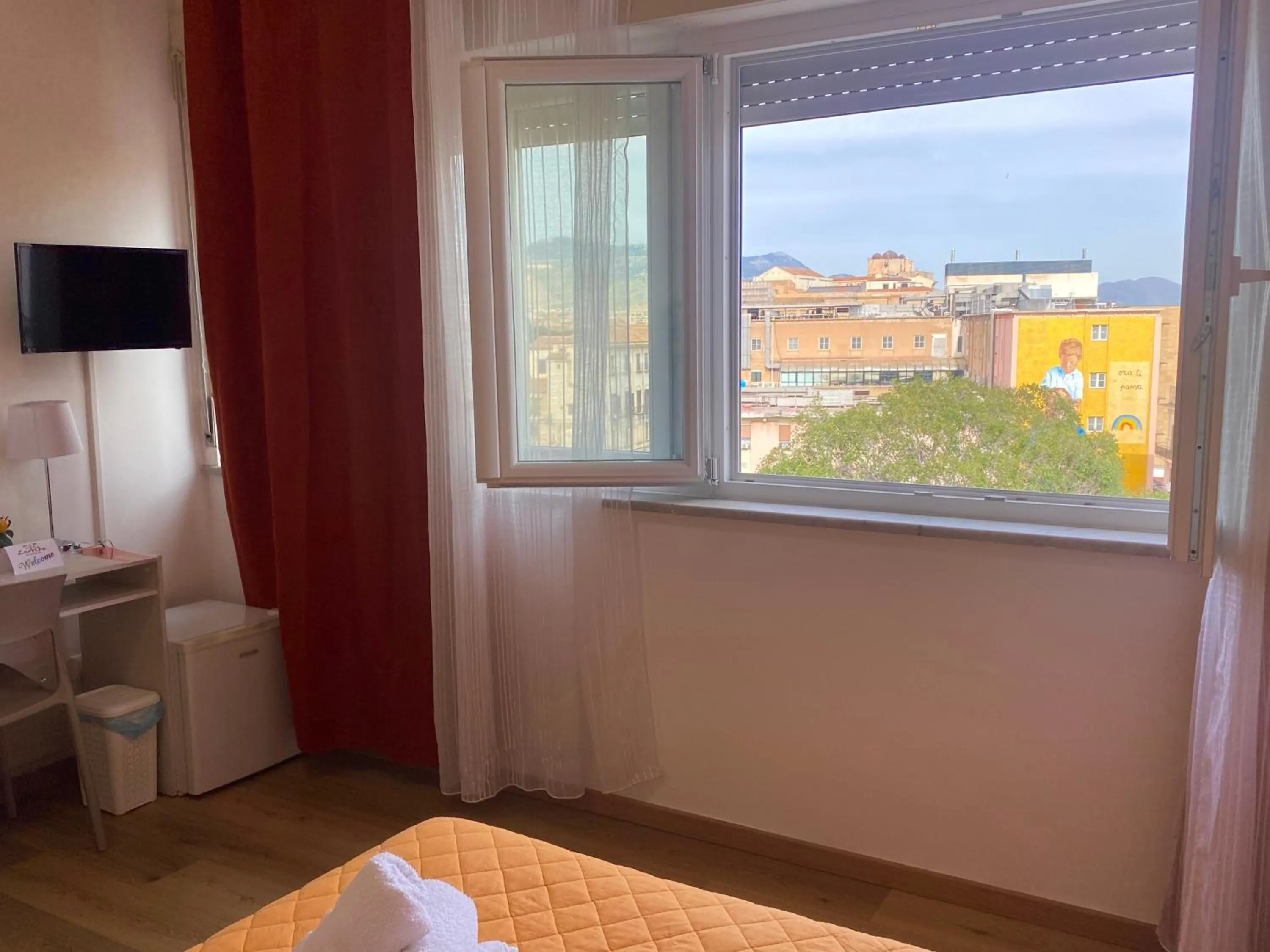 View (from property/room), Bed in LeAlbe di Sicilia