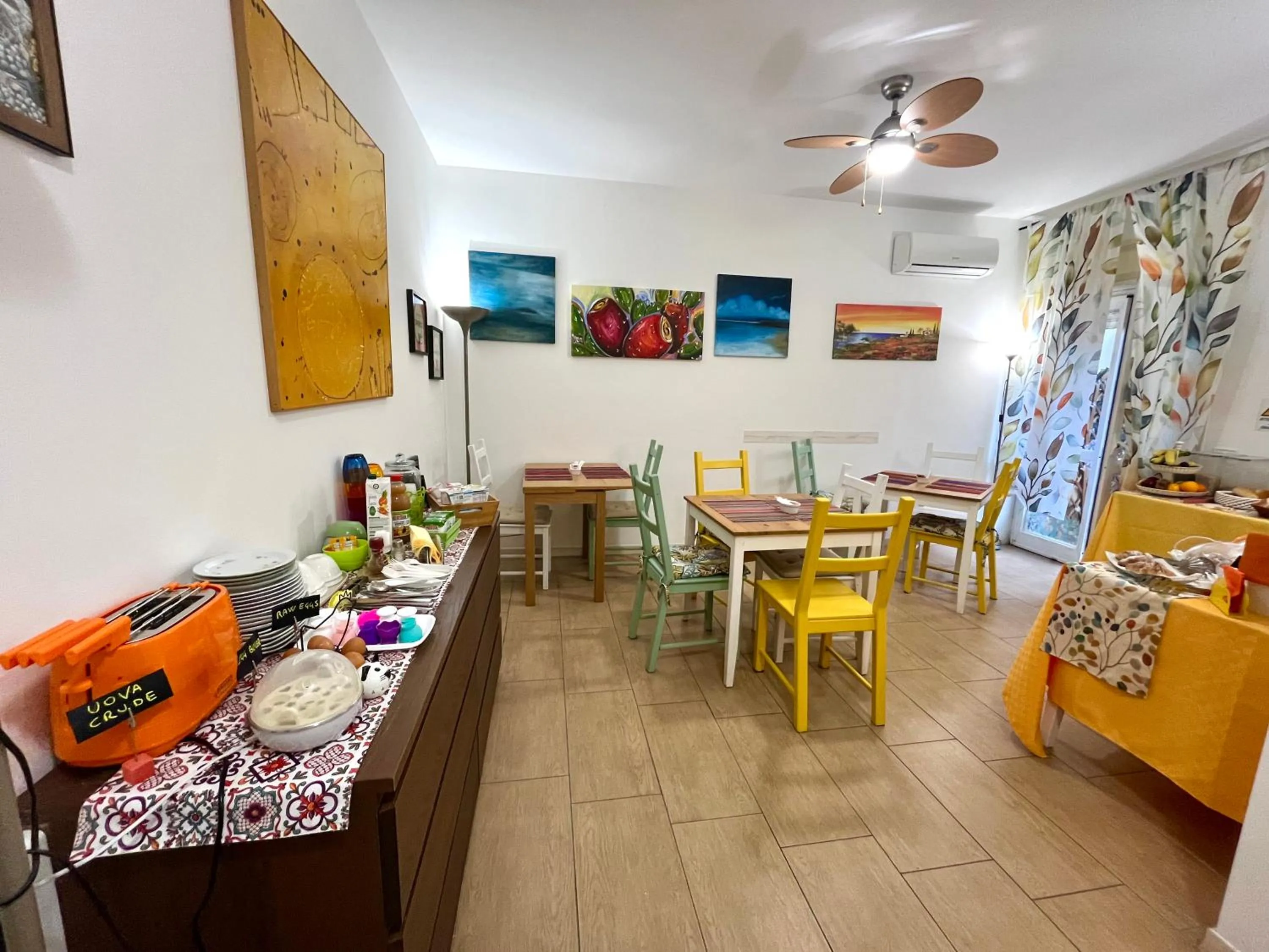 Living room in LeAlbe di Sicilia