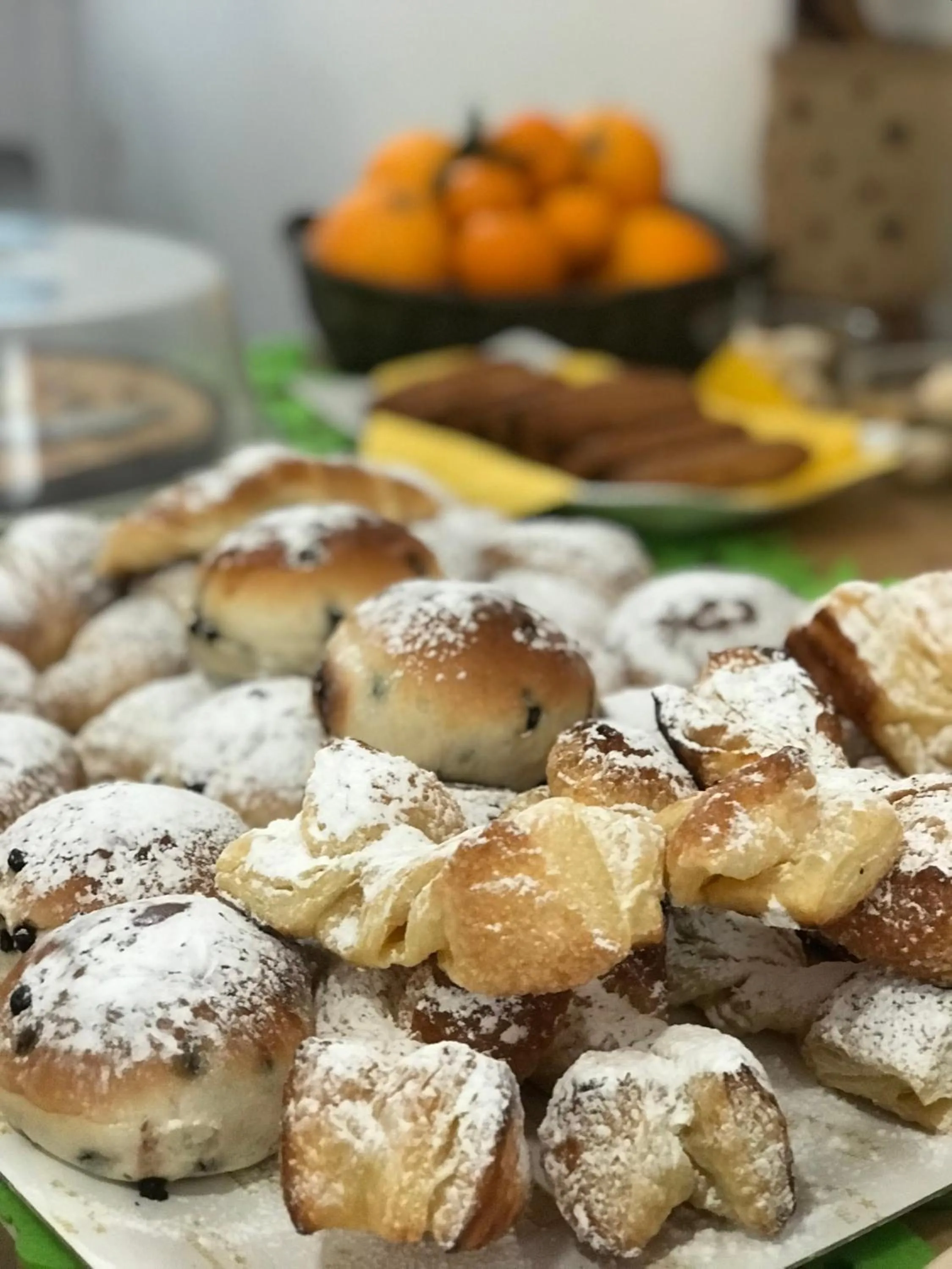 Continental breakfast in LeAlbe di Sicilia