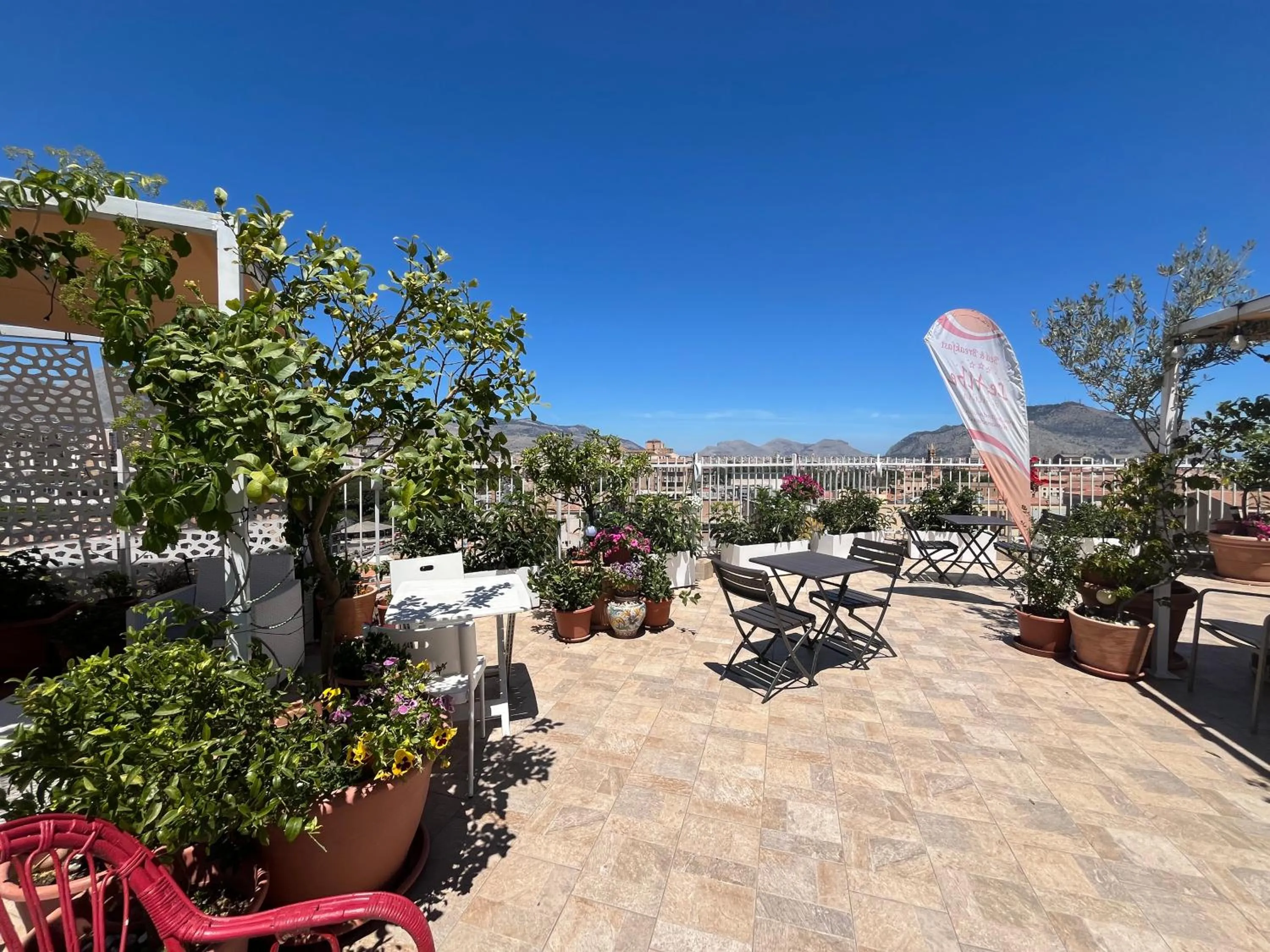 Balcony/Terrace in LeAlbe di Sicilia