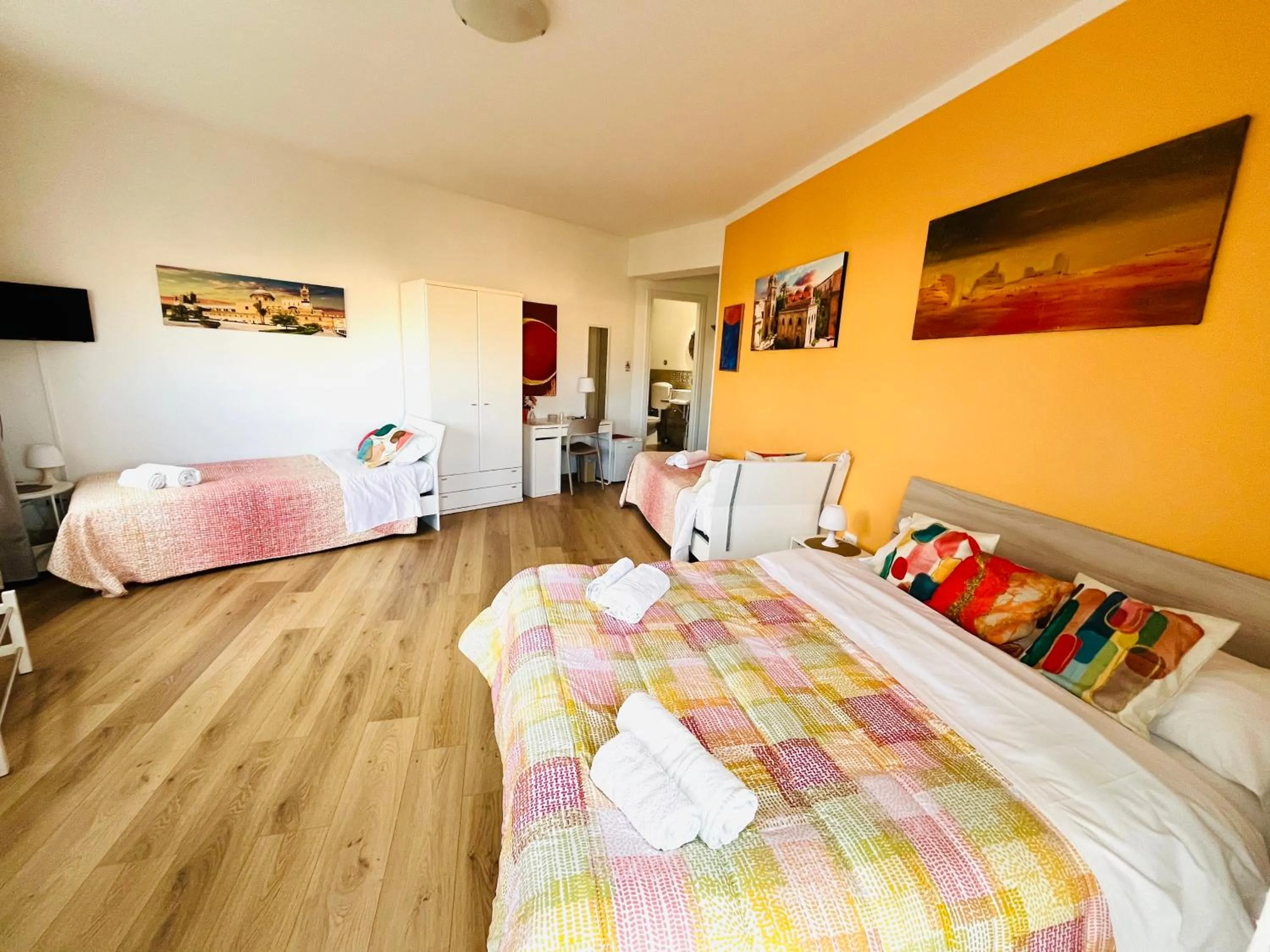 Bed in LeAlbe di Sicilia