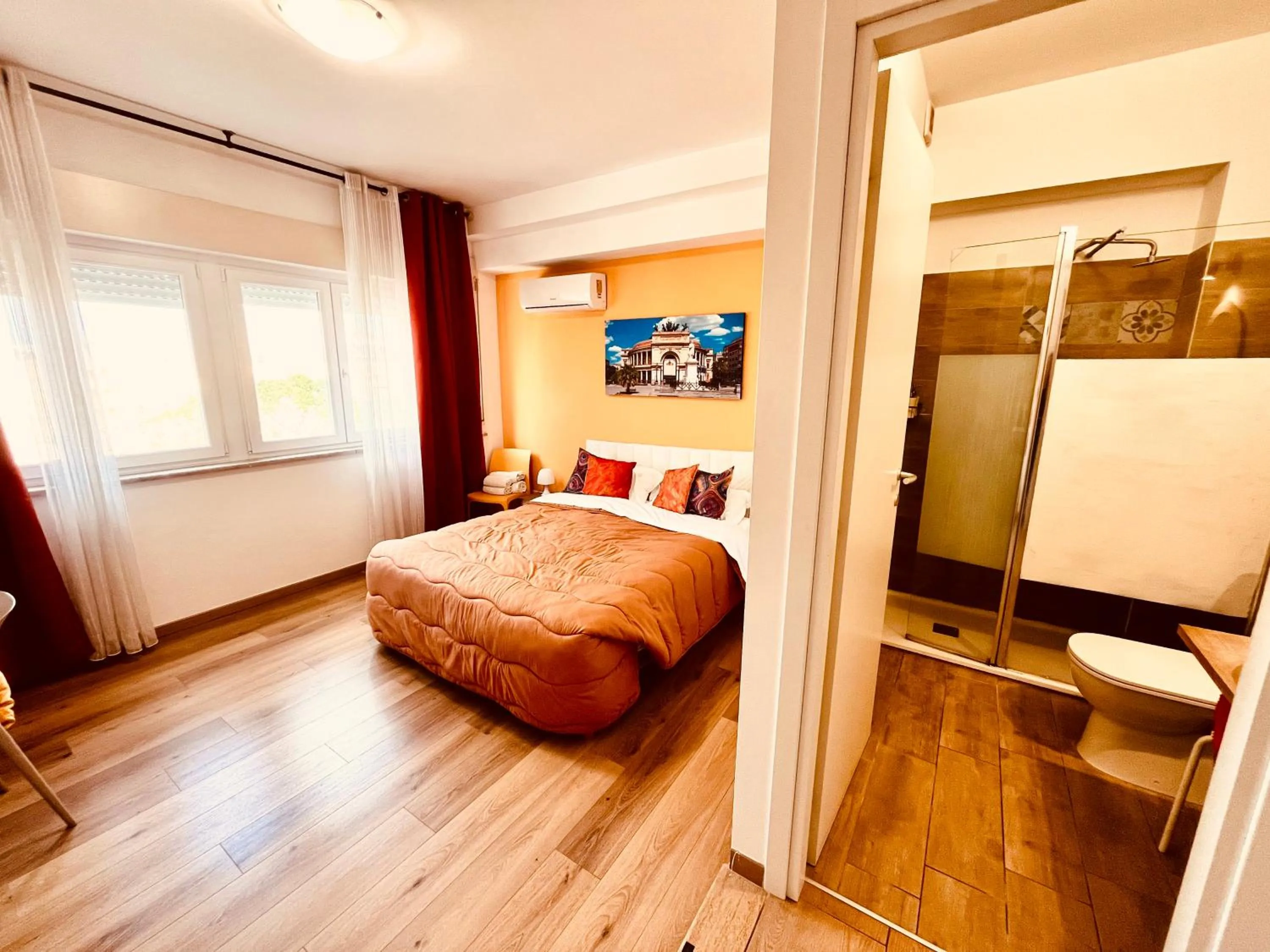 Bed in LeAlbe di Sicilia