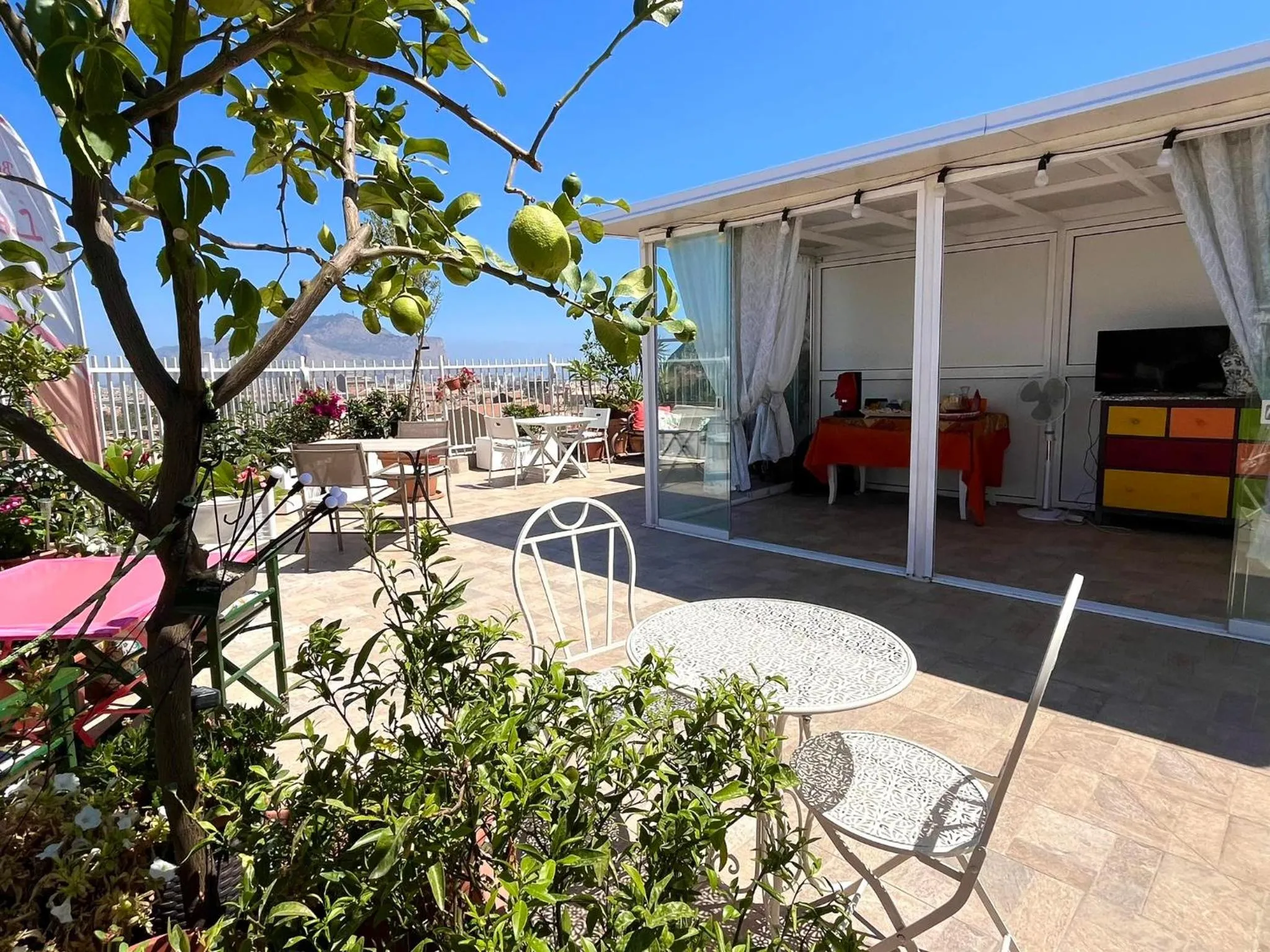 Patio in LeAlbe di Sicilia