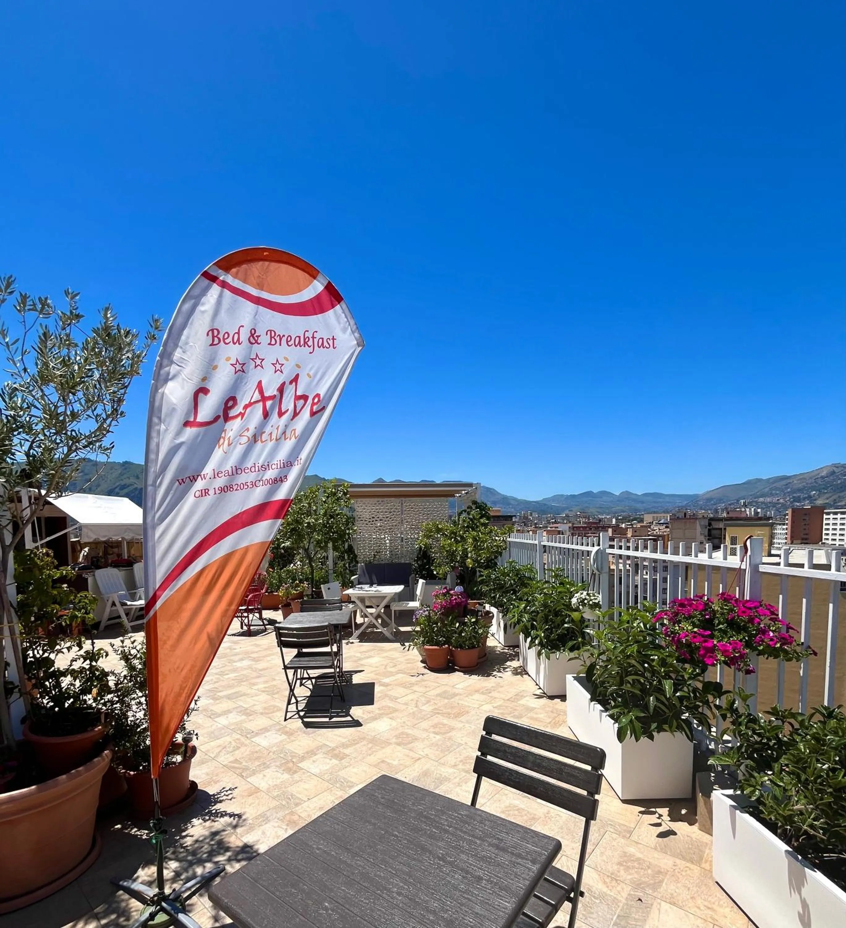 Balcony/Terrace in LeAlbe di Sicilia