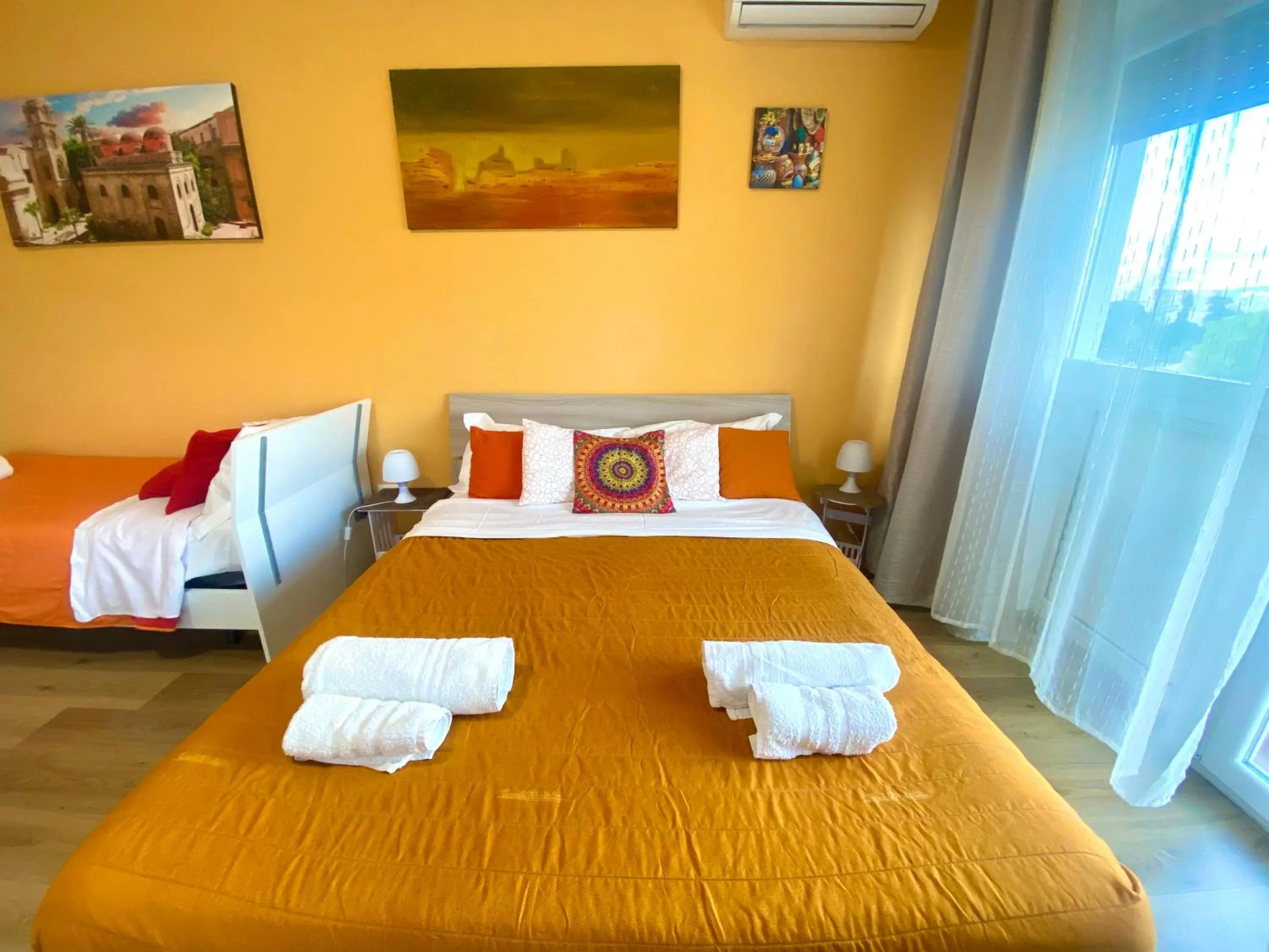 Bed in LeAlbe di Sicilia