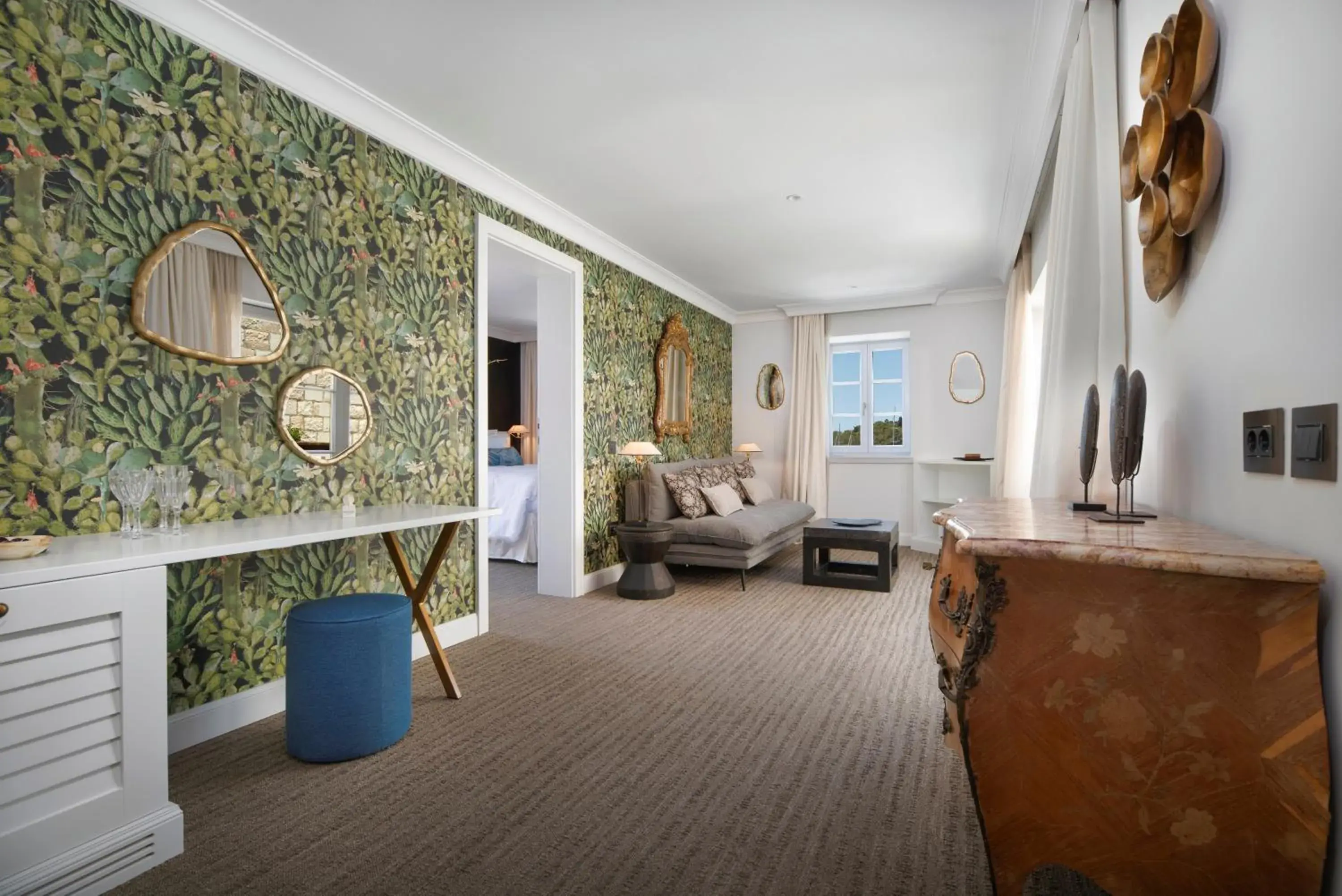 Living room in Riva Marina Hvar Hotel Living room in Riva Marina Hvar Hotel