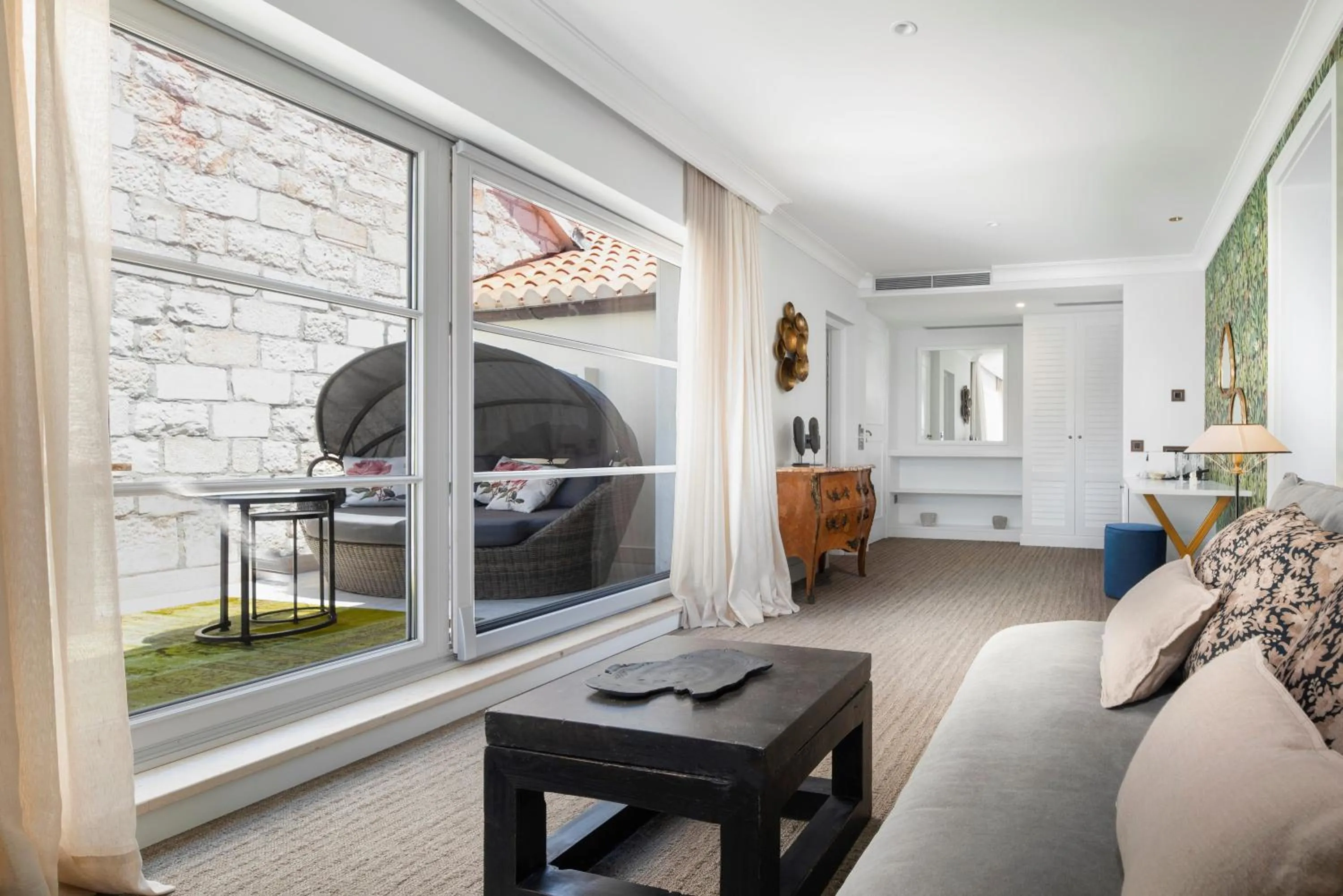 Living room in Riva Marina Hvar Hotel