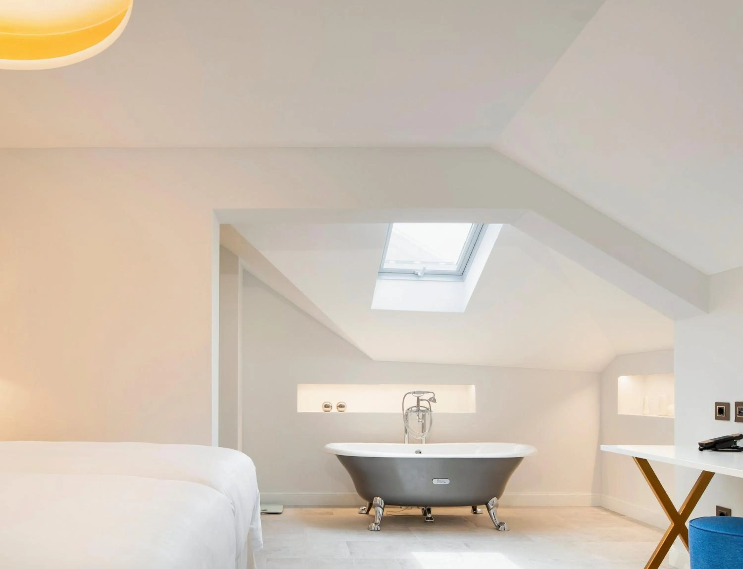 Bathroom, Bed in Riva Marina Hvar Hotel