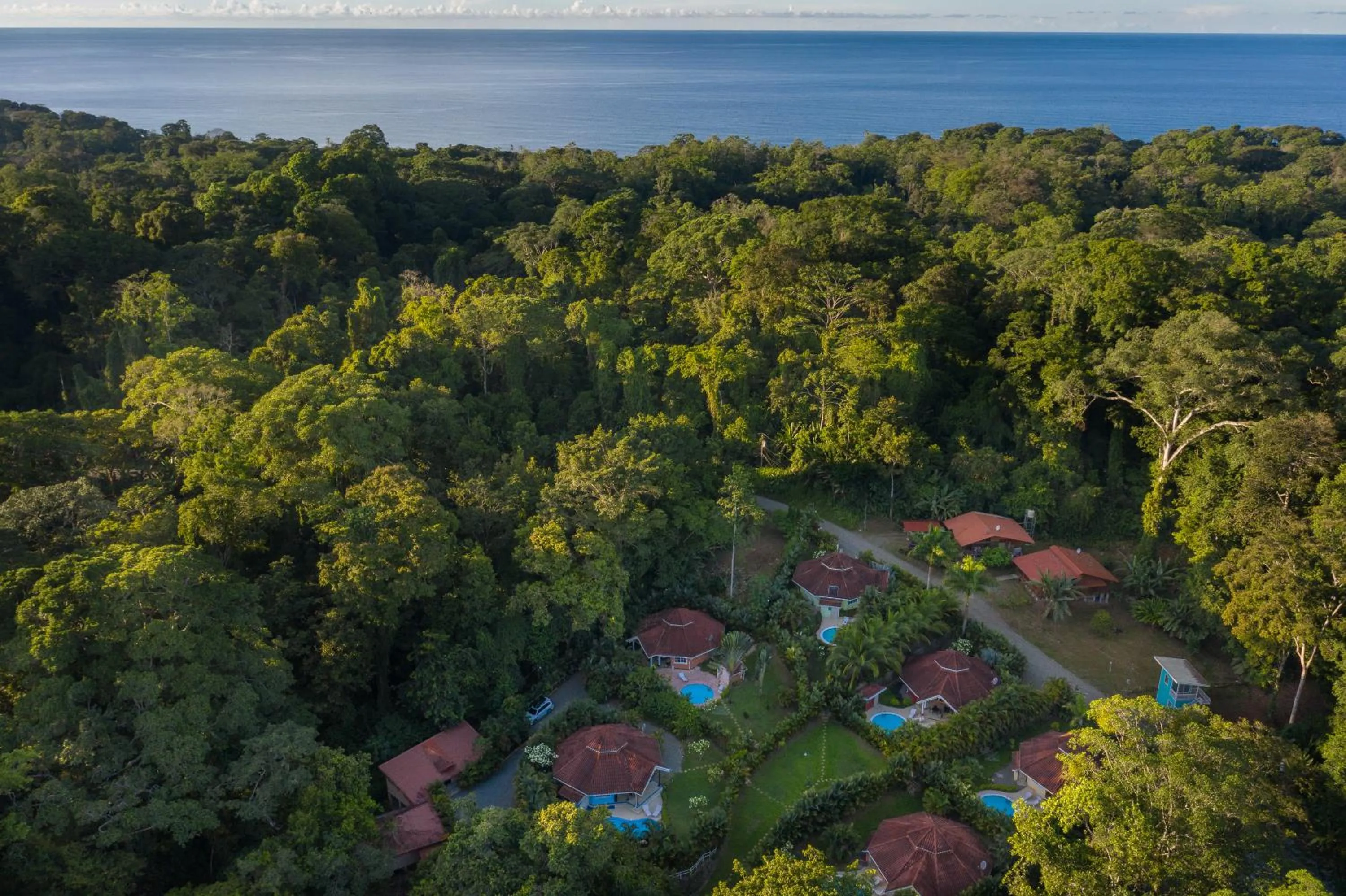 Bird's eye view in Lomas del Caribe