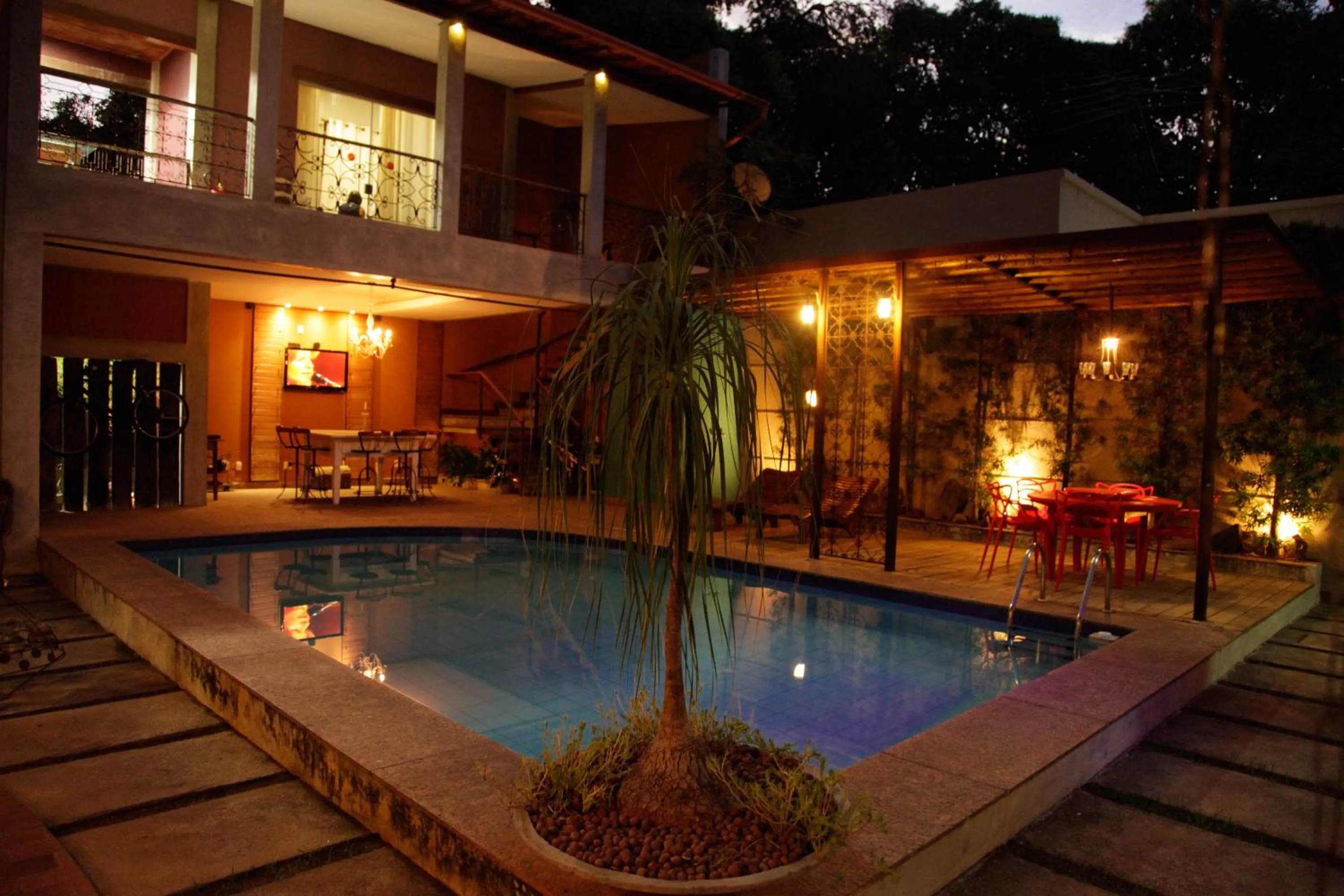 Night in Pousada Jeito de Minas