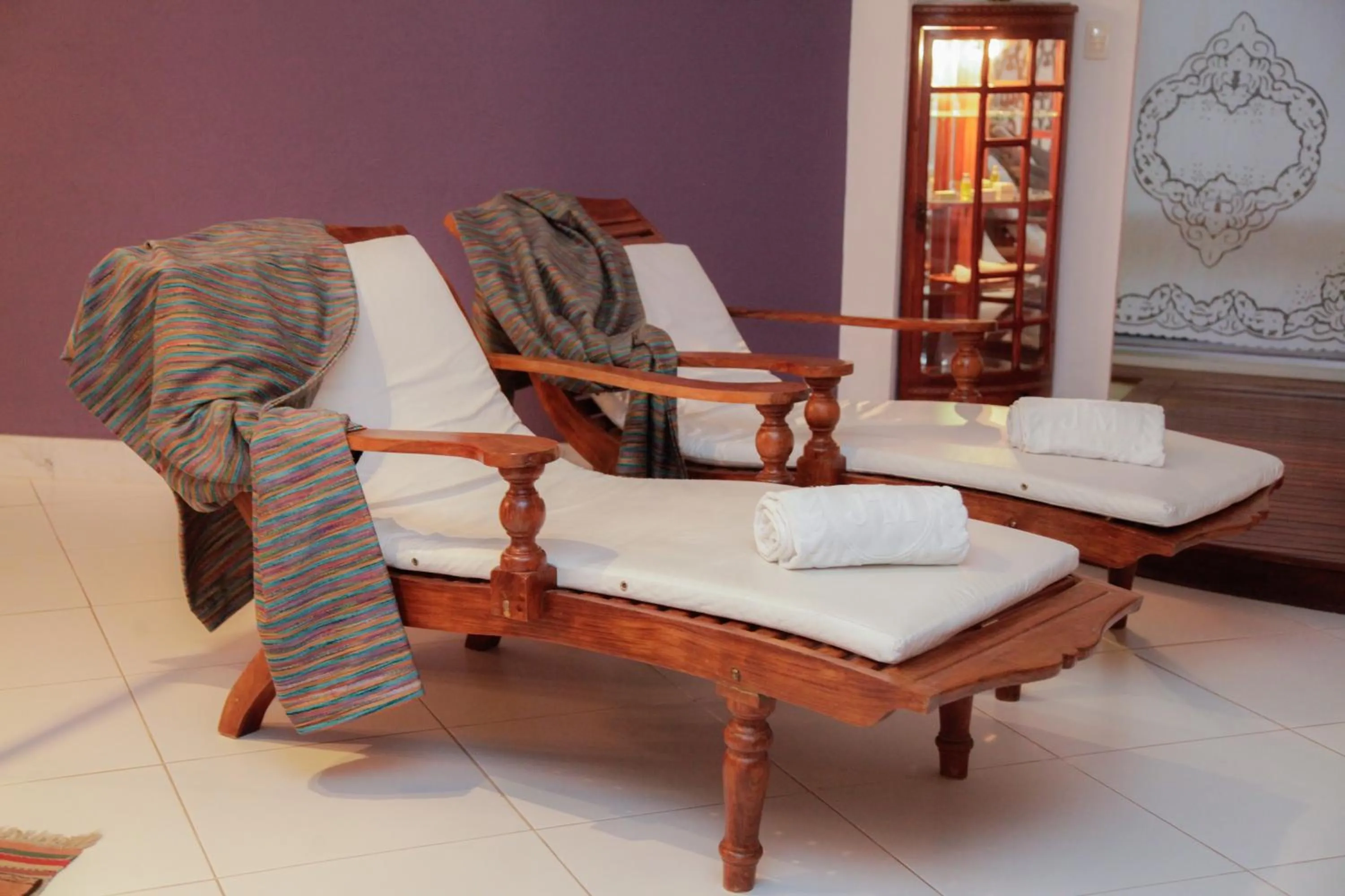 Living room in Pousada Jeito de Minas