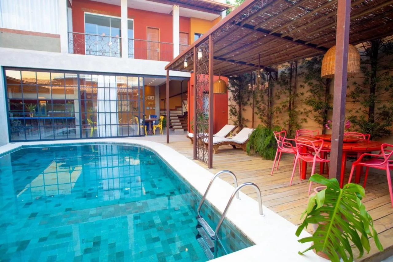Pool view in Pousada Jeito de Minas