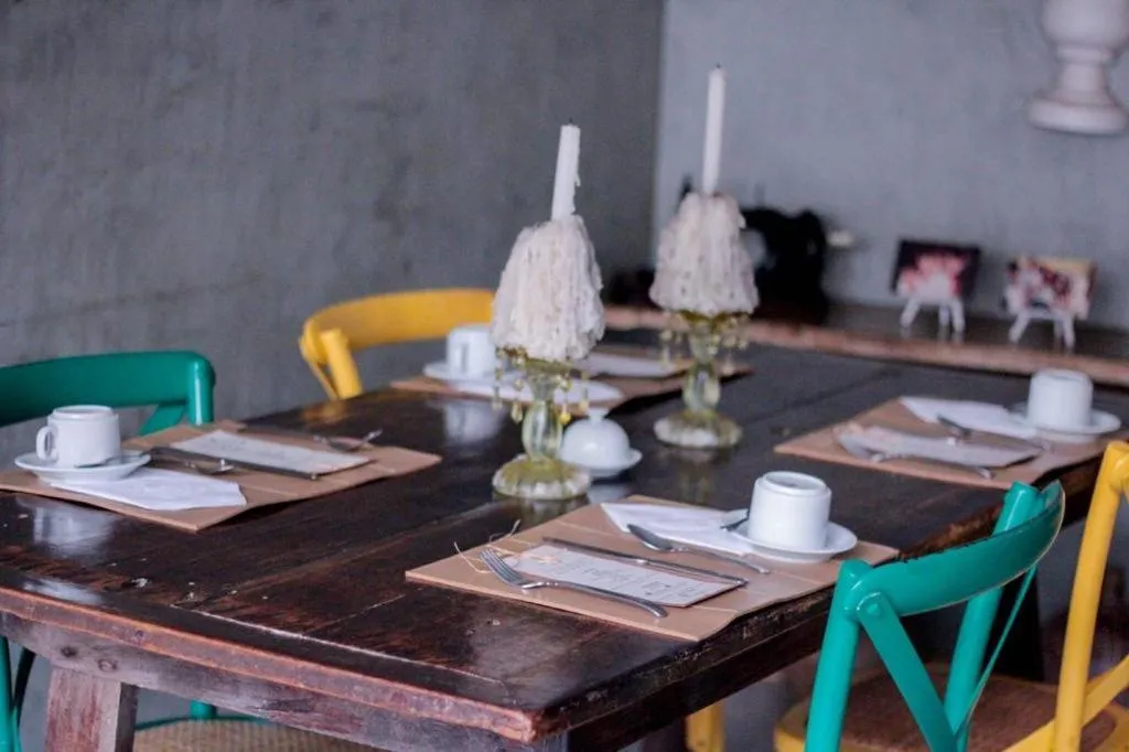 Dining area in Pousada Jeito de Minas